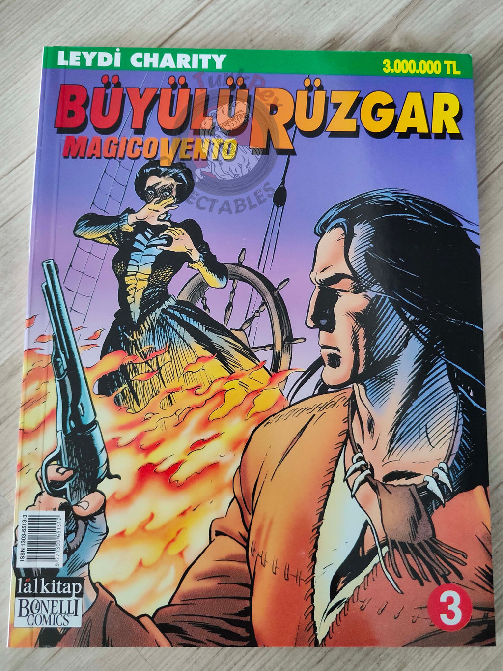 Magico Vento #3 Lady Charity 2002 Turkish Comic Turkey Bonelli