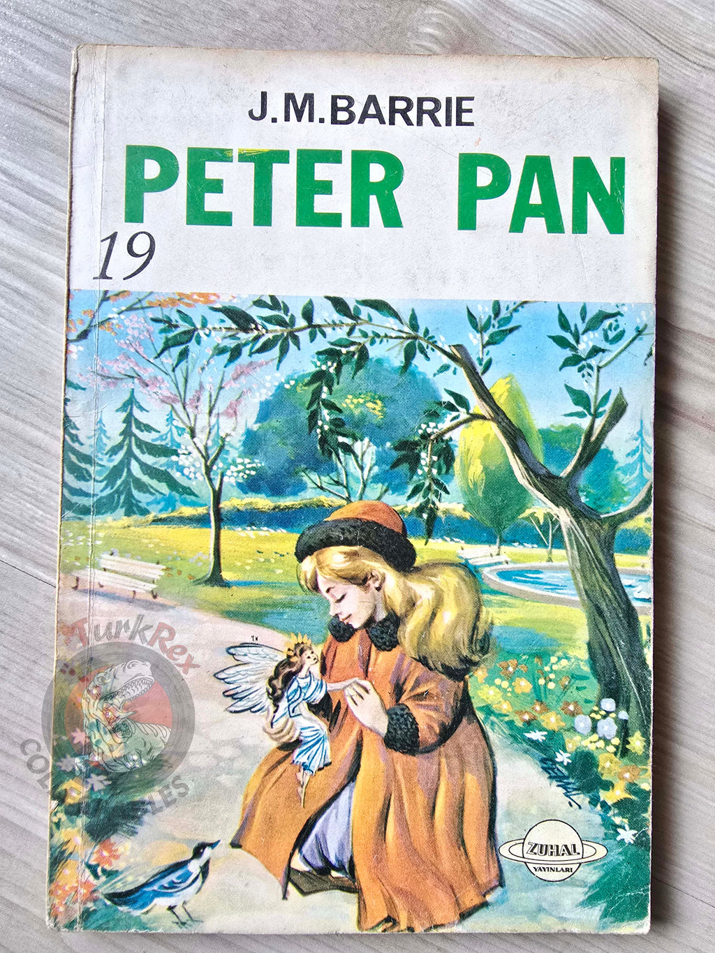 J. M. Barrie – Peter Pan 1980s Turkish Book Turkey