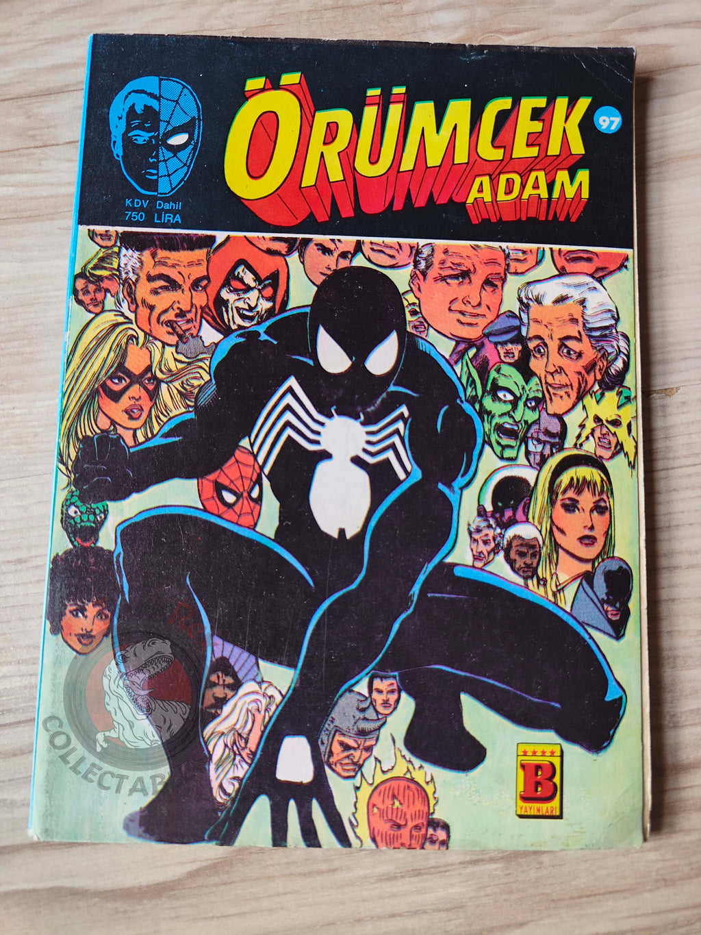 Spider-Man #97 1988 Turkish Comic Turkey Spectacular  #125 #126 Web of #25 Ka-Zar #6