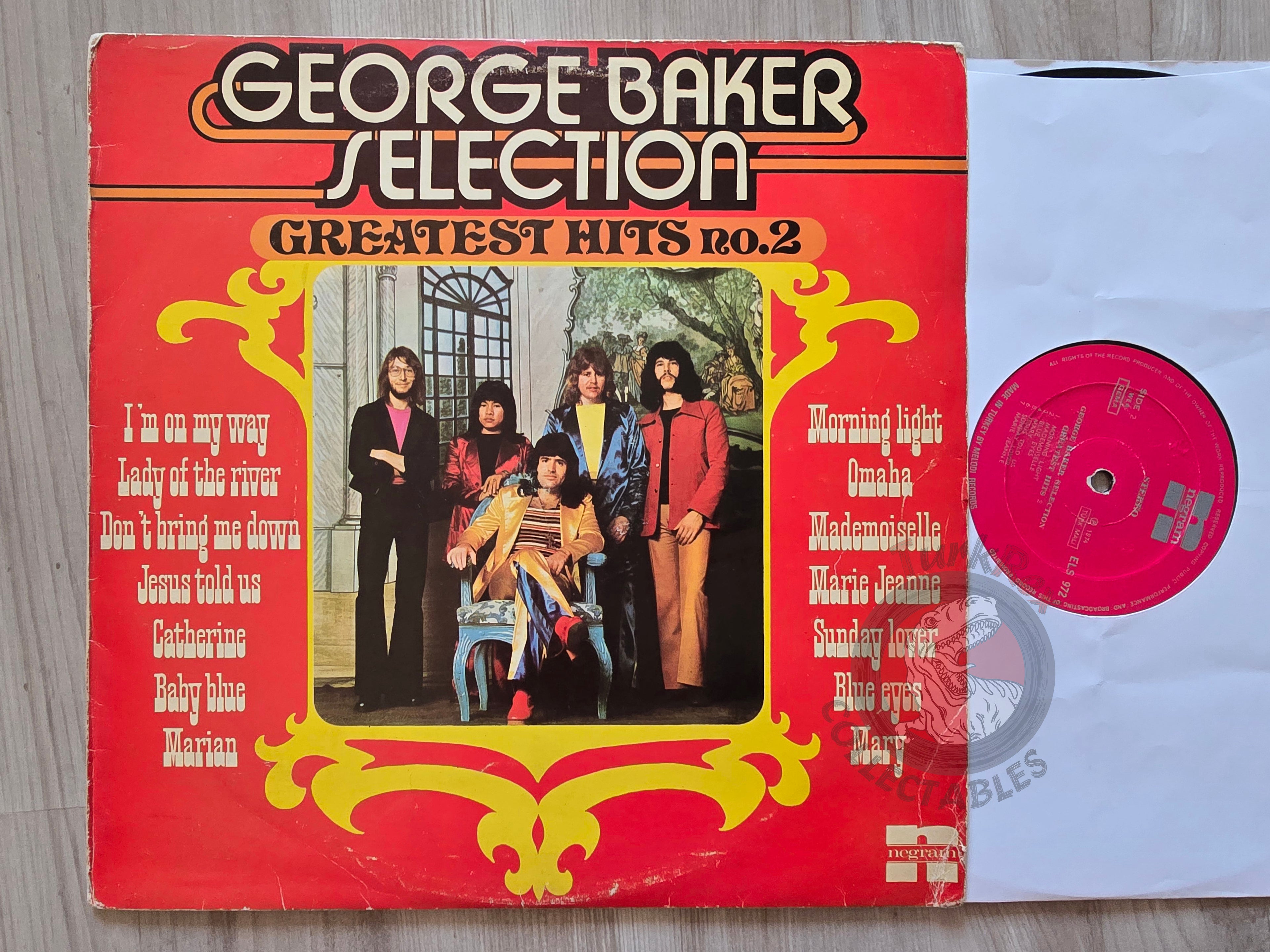 George Baker Selection – Greatest Hits No.2 Turkish Pressing Vinyl Turkey Edition