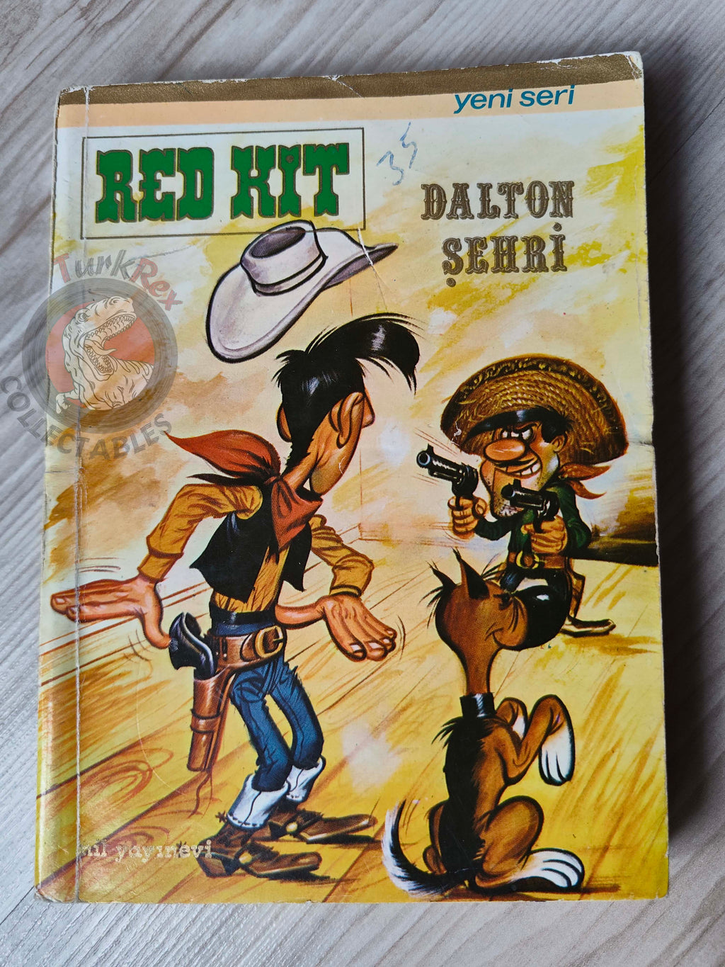 Lucky Luke #2 Dalton City 1972 Turkish Comic Turkey Tif Et Tondu