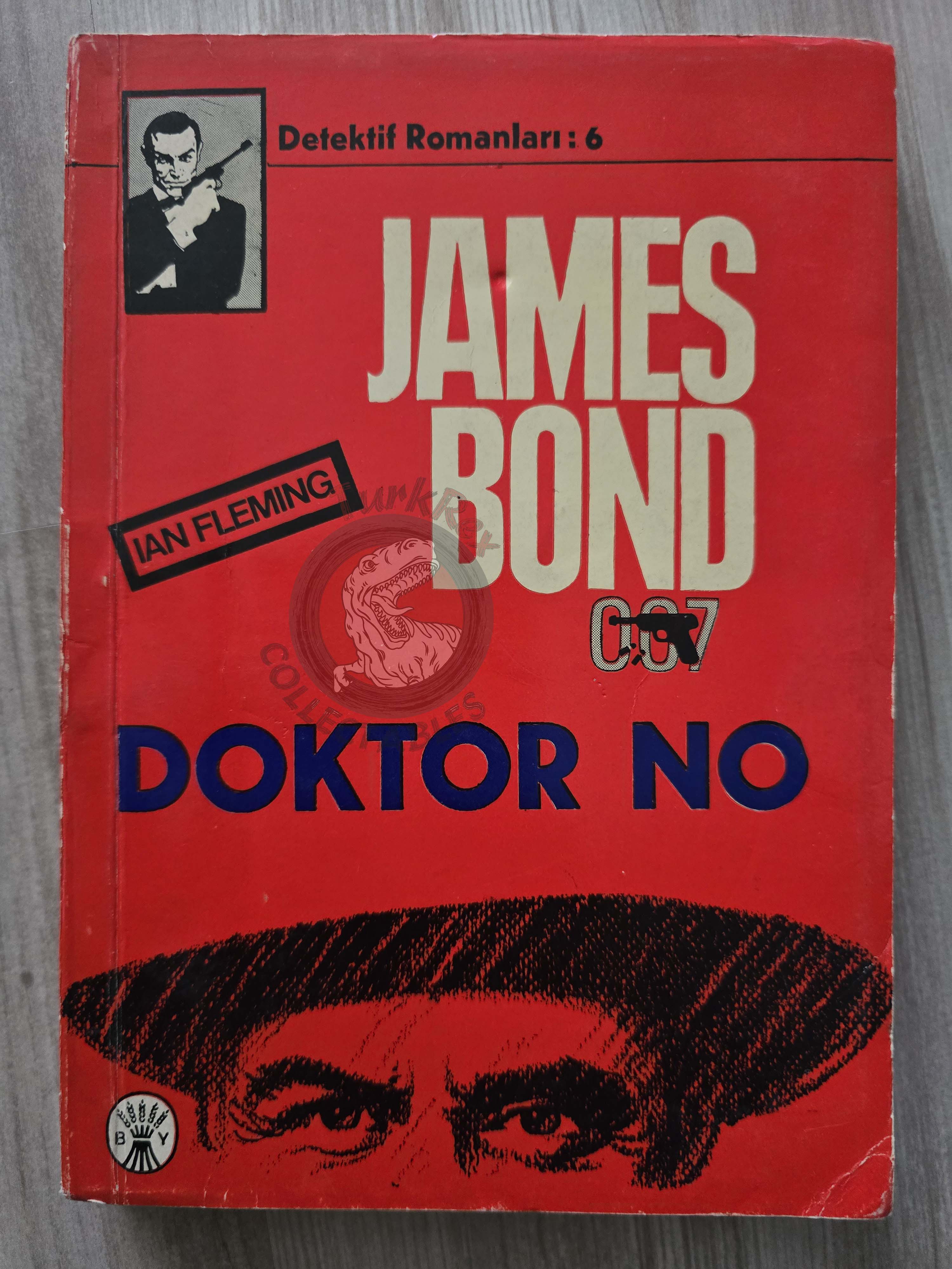 James Bond - Doctor No 1965 1st Turkish Book Turkey Ian Fleming