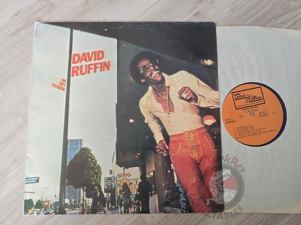 David Ruffin – In My Stride Turkish Pressing Vinyl Turkey Edition