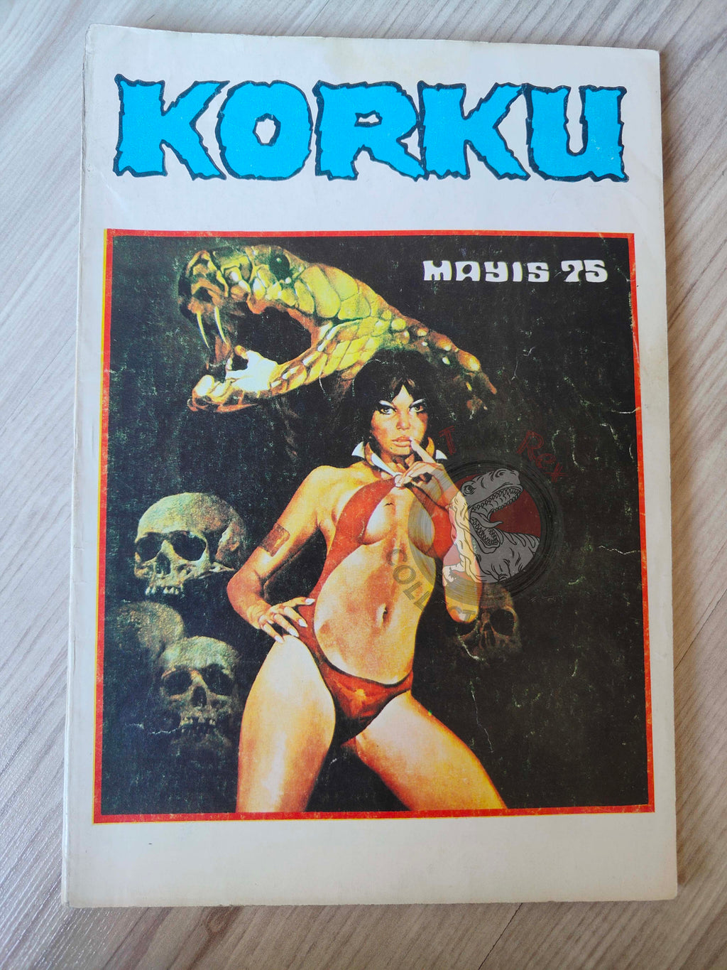 Korku May 1975 Turkish Comic Turkey Vampirella #37 Warren Creepy Eerie