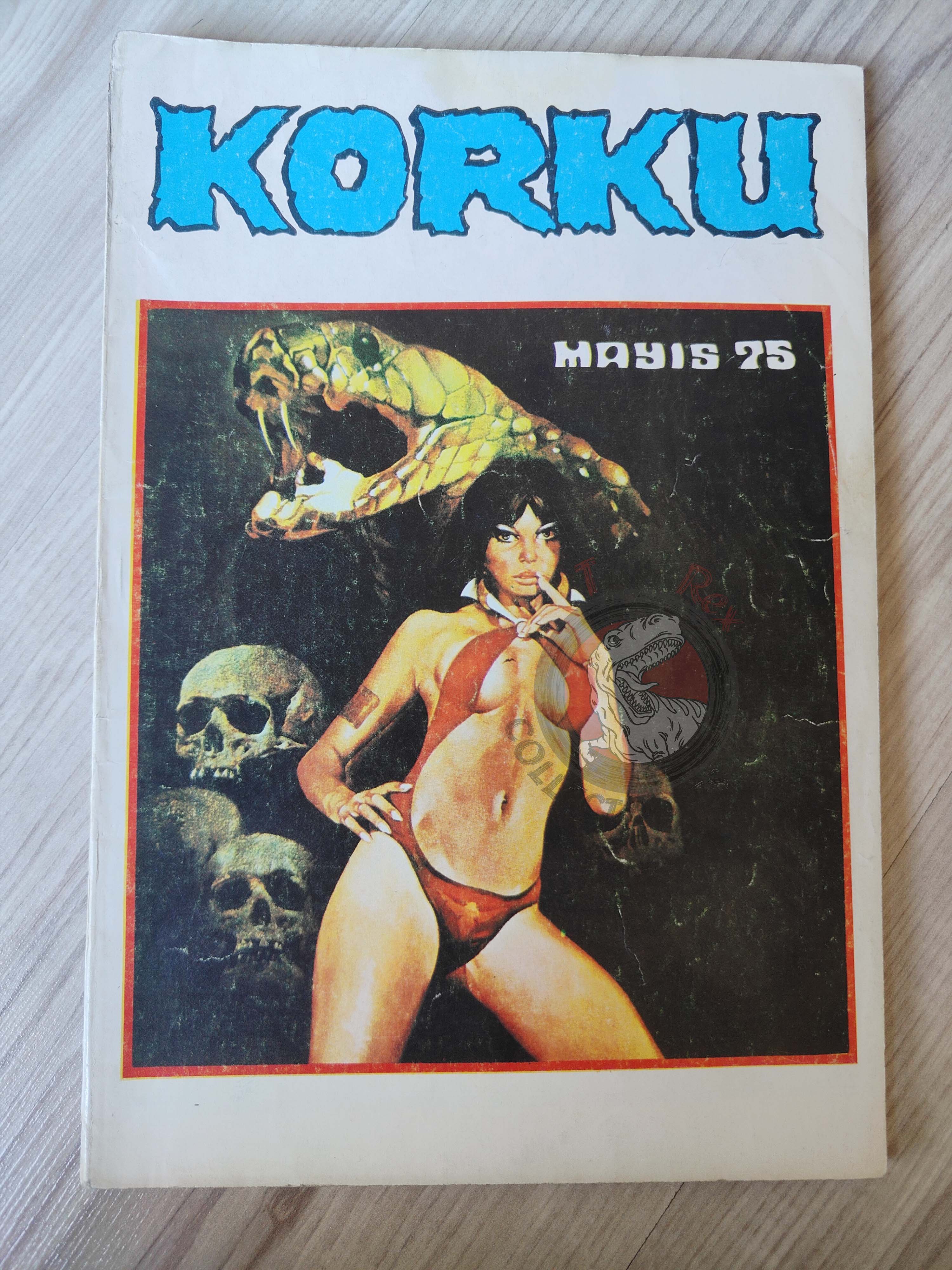 Korku May 1975 Turkish Comic Turkey Vampirella #37 Warren Creepy Eerie