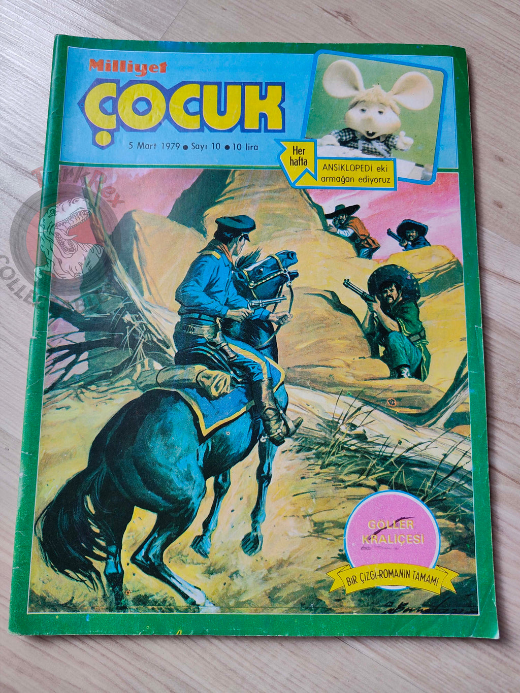 Milliyet Çocuk #10 1979 Turkish Comic Turkey Joyas Literarias Juveniles #61 Mayne Reid