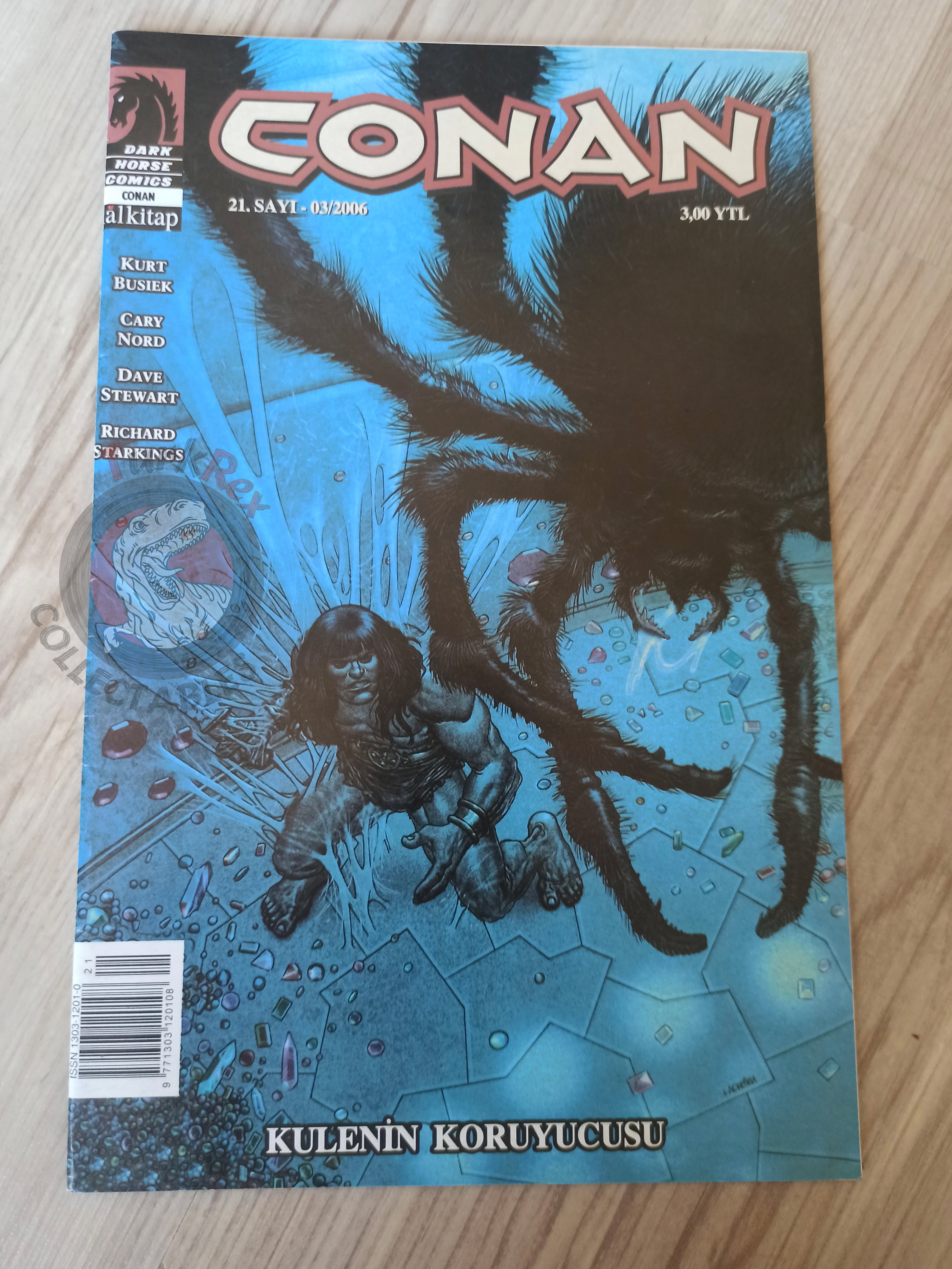 Conan the Legend #21 Turkish Comic Turkey Dark Horse Comics