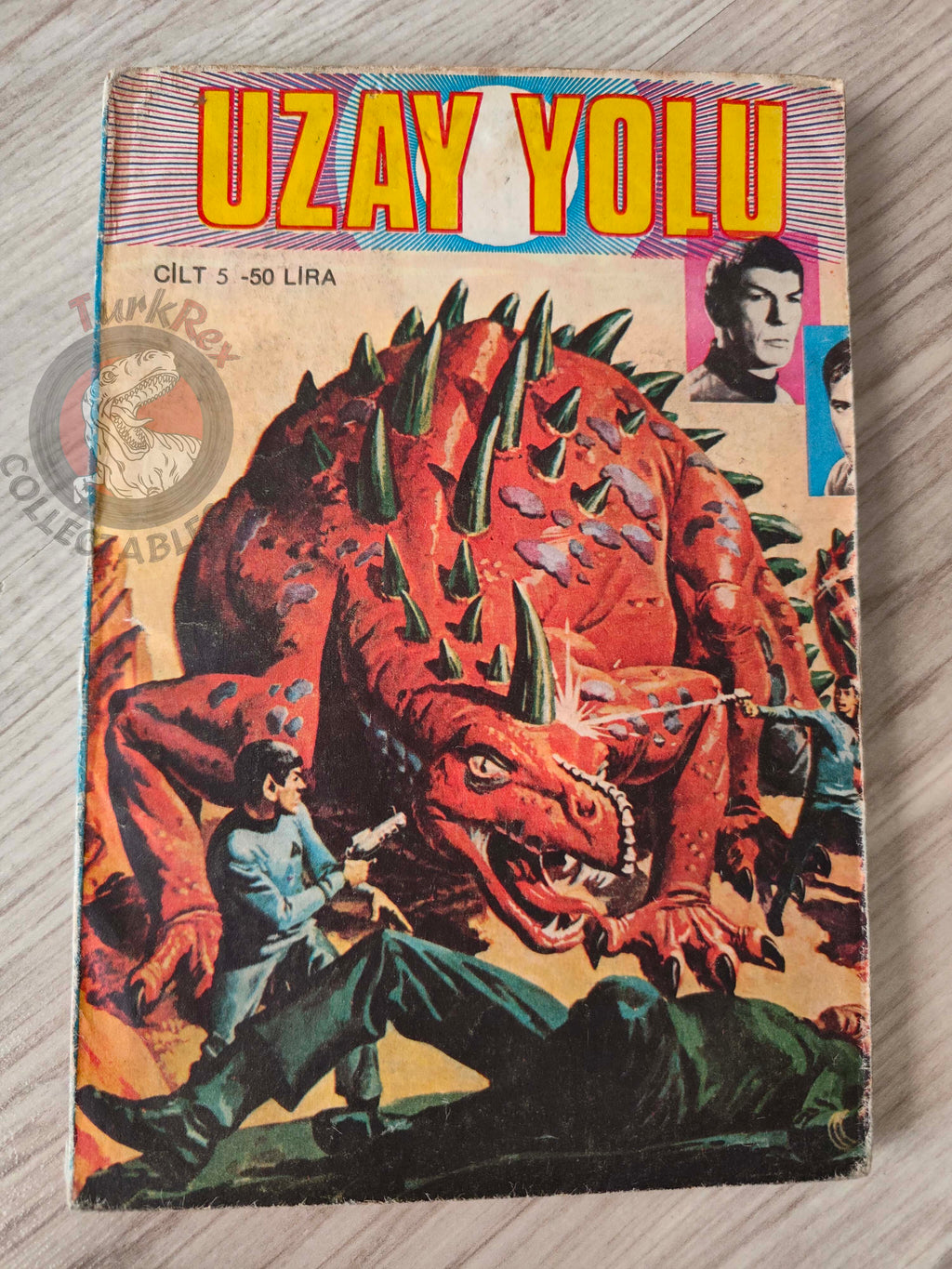Star Trek Vol #5 1981 Turkish Comic Turkey Marvel #13 #14 #15