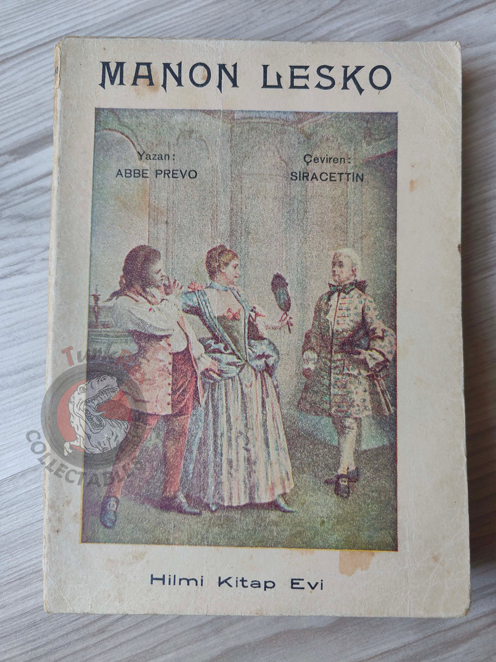 Antoine François Prévost – Manon Lescaut 1944 1st Illustrated Turkish Book Turkey