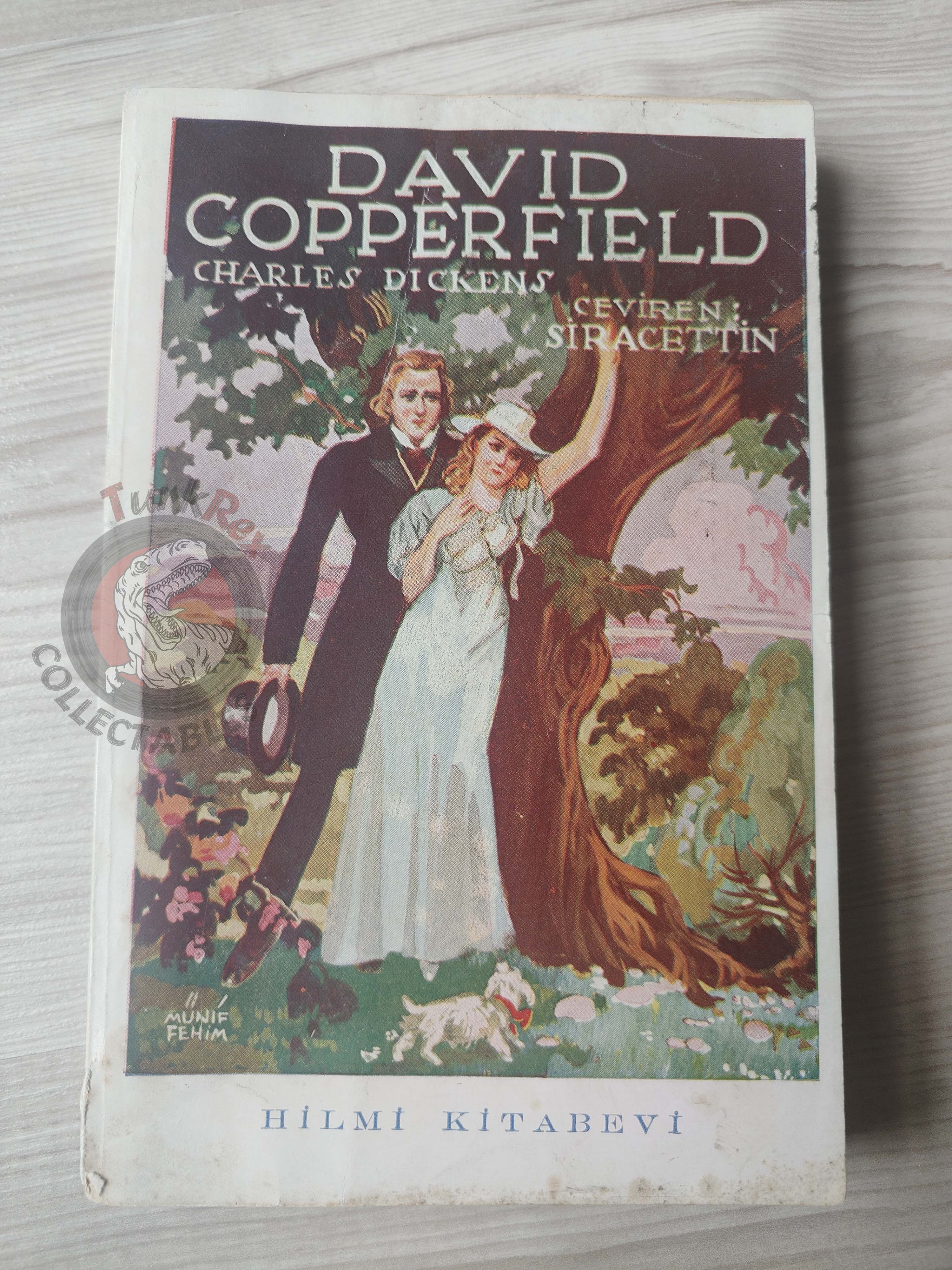 Charles Dickens –  David Copperfield 1948 1st Illustrated Turkish Book Turkey
