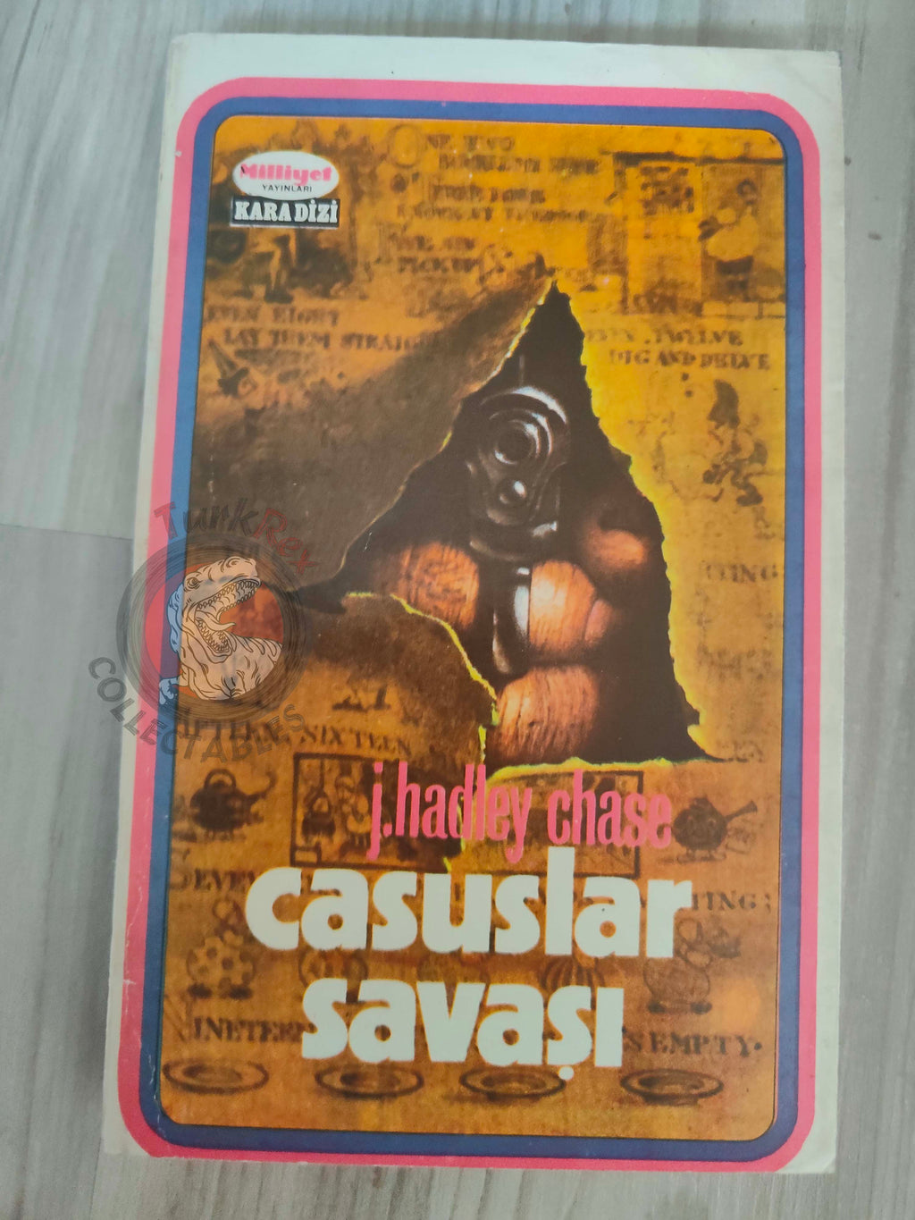 James Hadley Chase – Mission to Venice 1974 1st Turkish Book Turkey