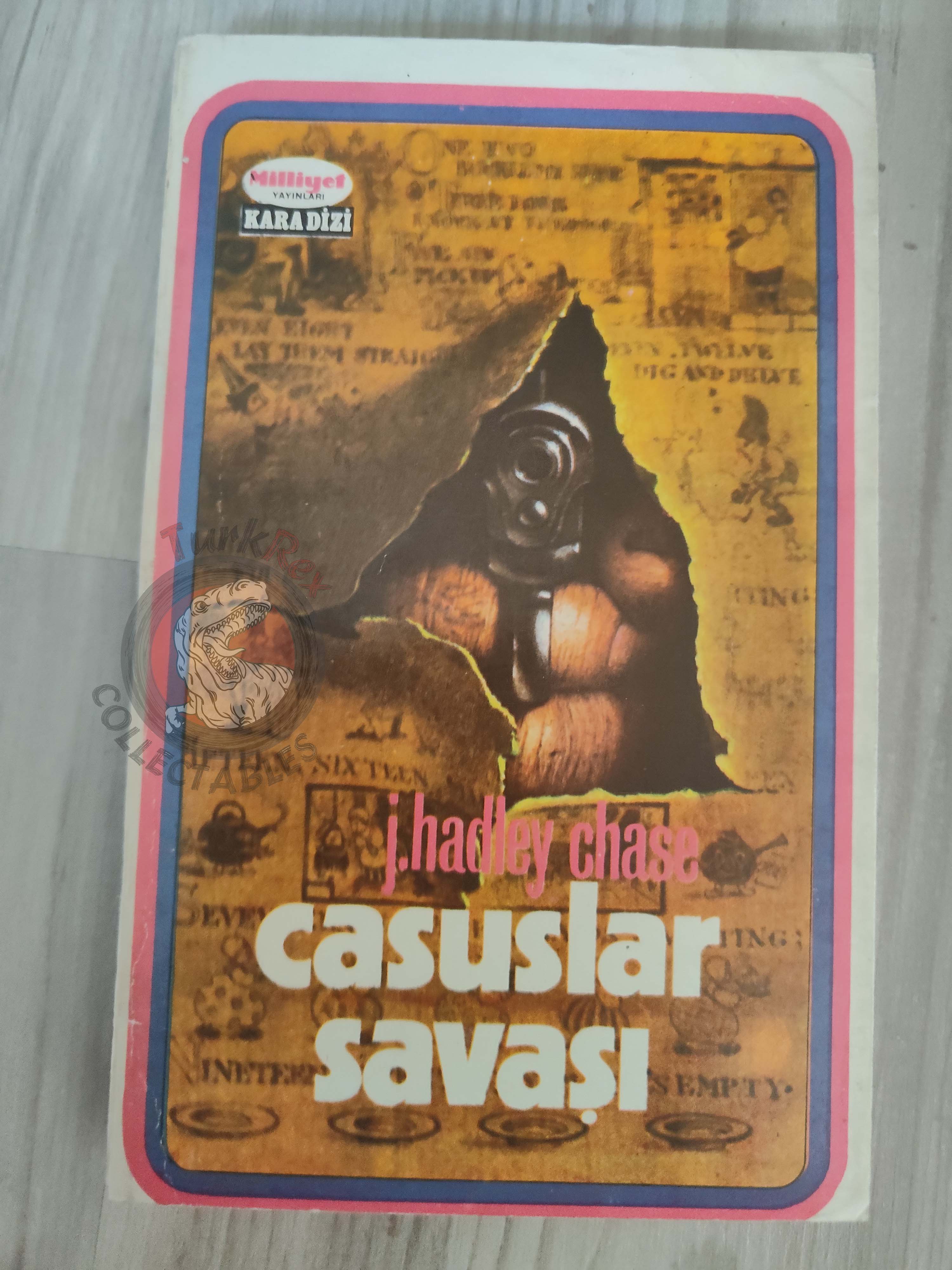 James Hadley Chase – Mission to Venice 1974 1st Turkish Book Turkey