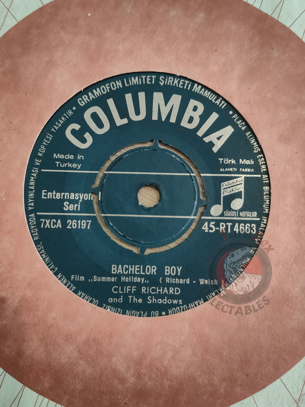 Cliff Richard And The Shadows – The Next Time 7" Turkish Pressing Vinyl Turkey Edition 3