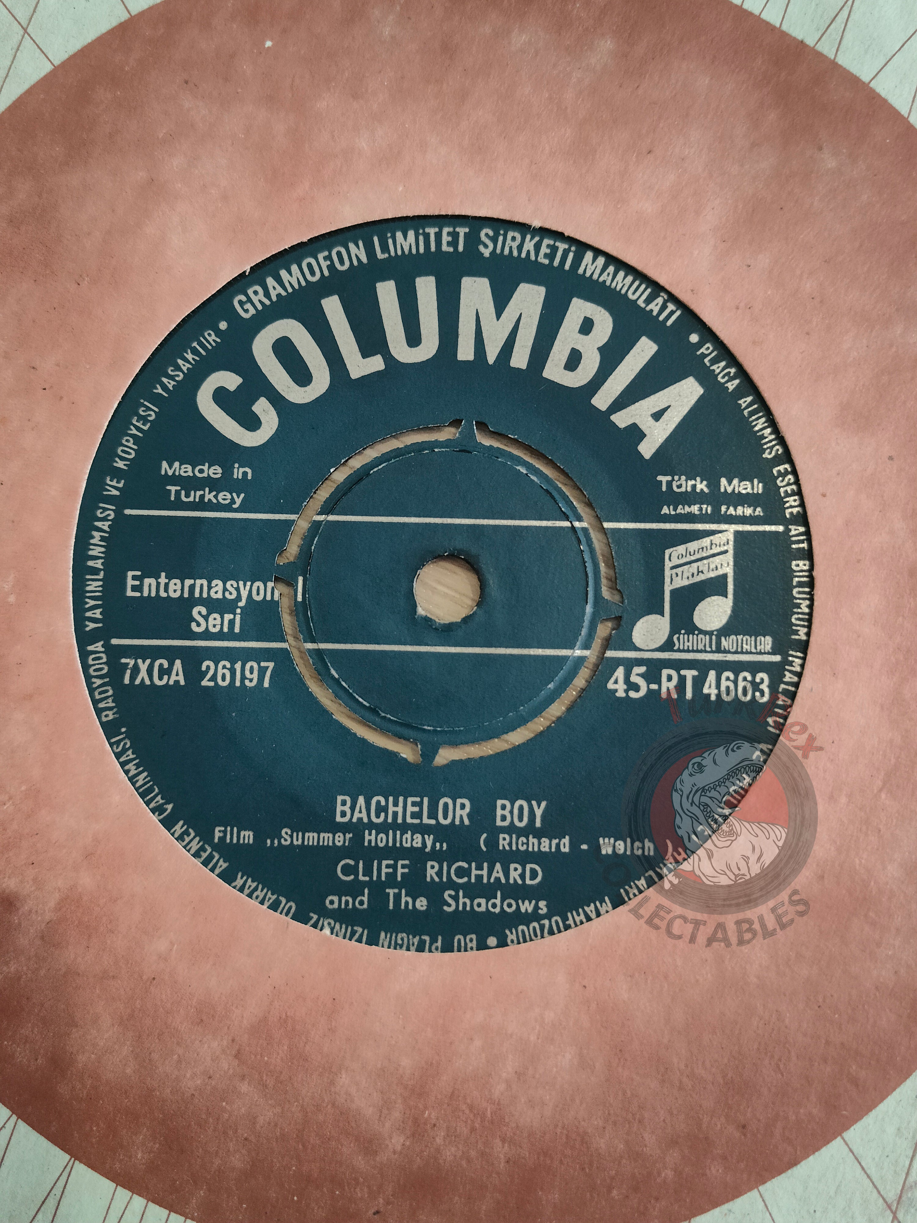 Cliff Richard And The Shadows – The Next Time 7" Turkish Pressing Vinyl Turkey Edition 3