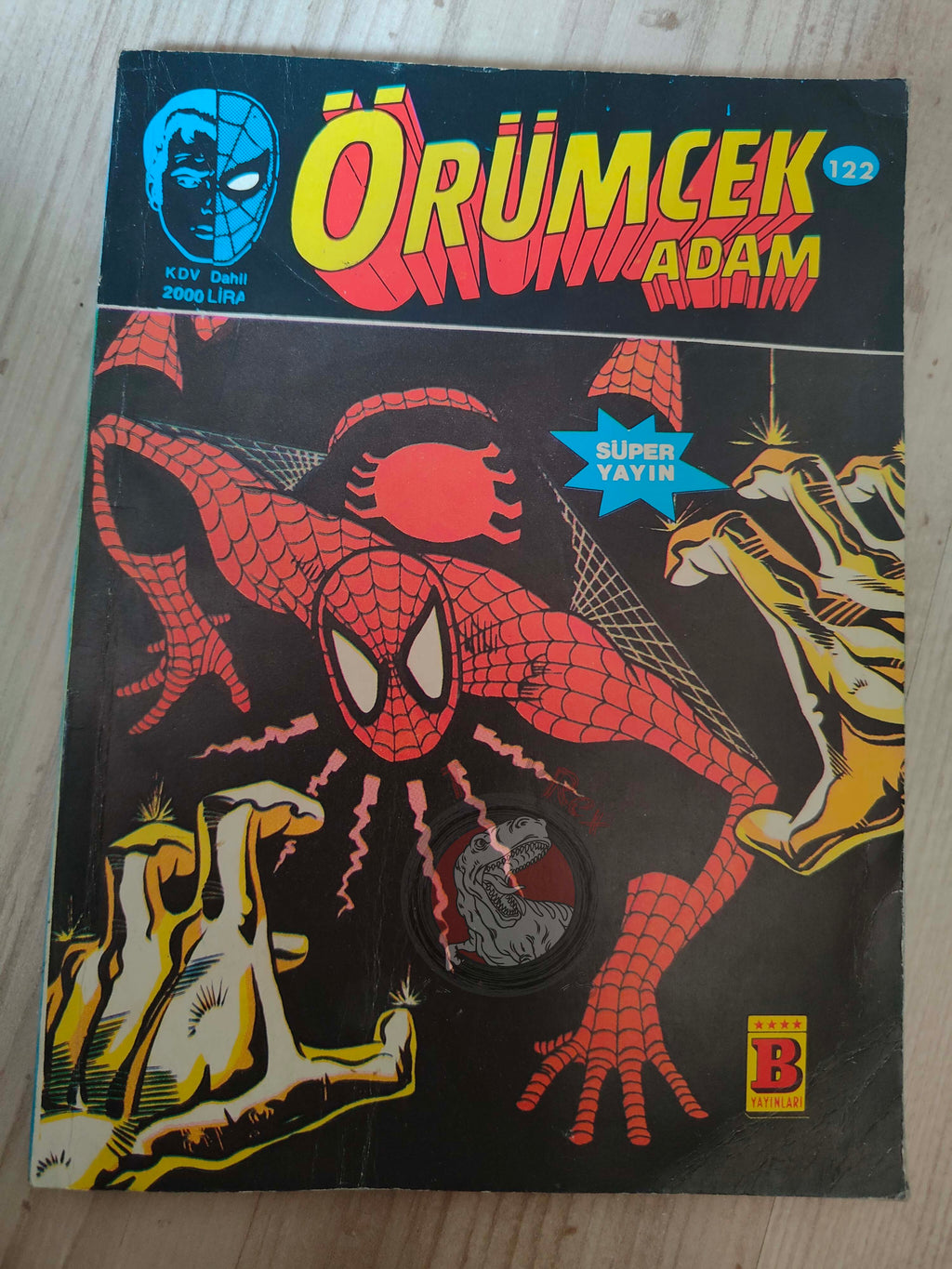 Spider-Man #122 1990 Turkish Comic Turkey Amazing #326 #327 Web of #59 #62 Spectacular #158