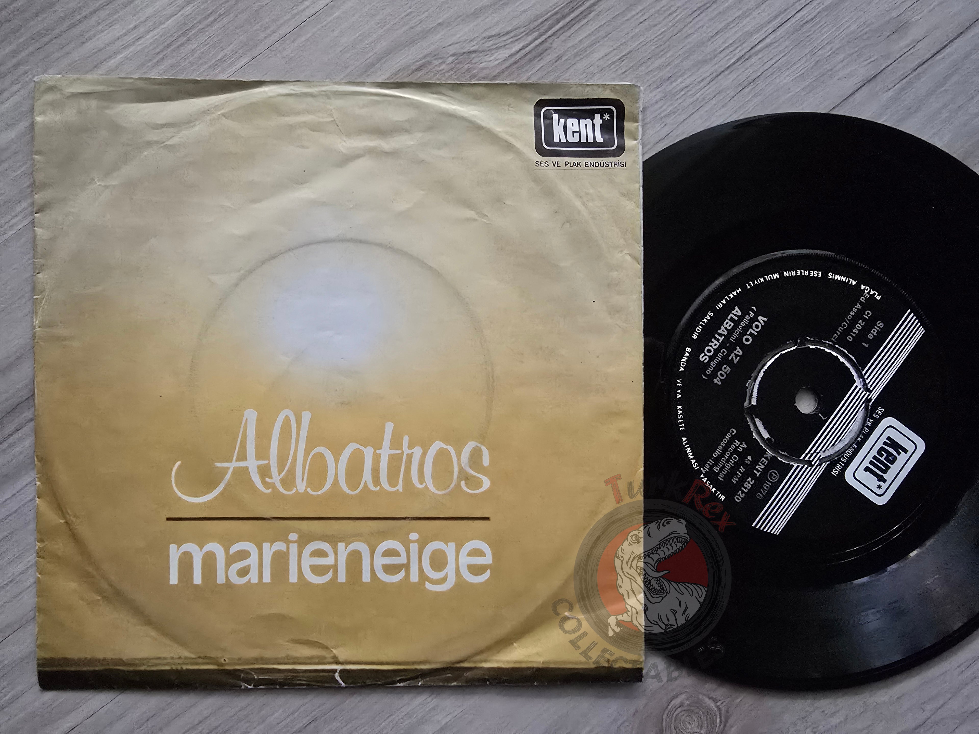 Albatros – Volo AZ 504 7" Turkish Pressing Vinyl Turkey Edition