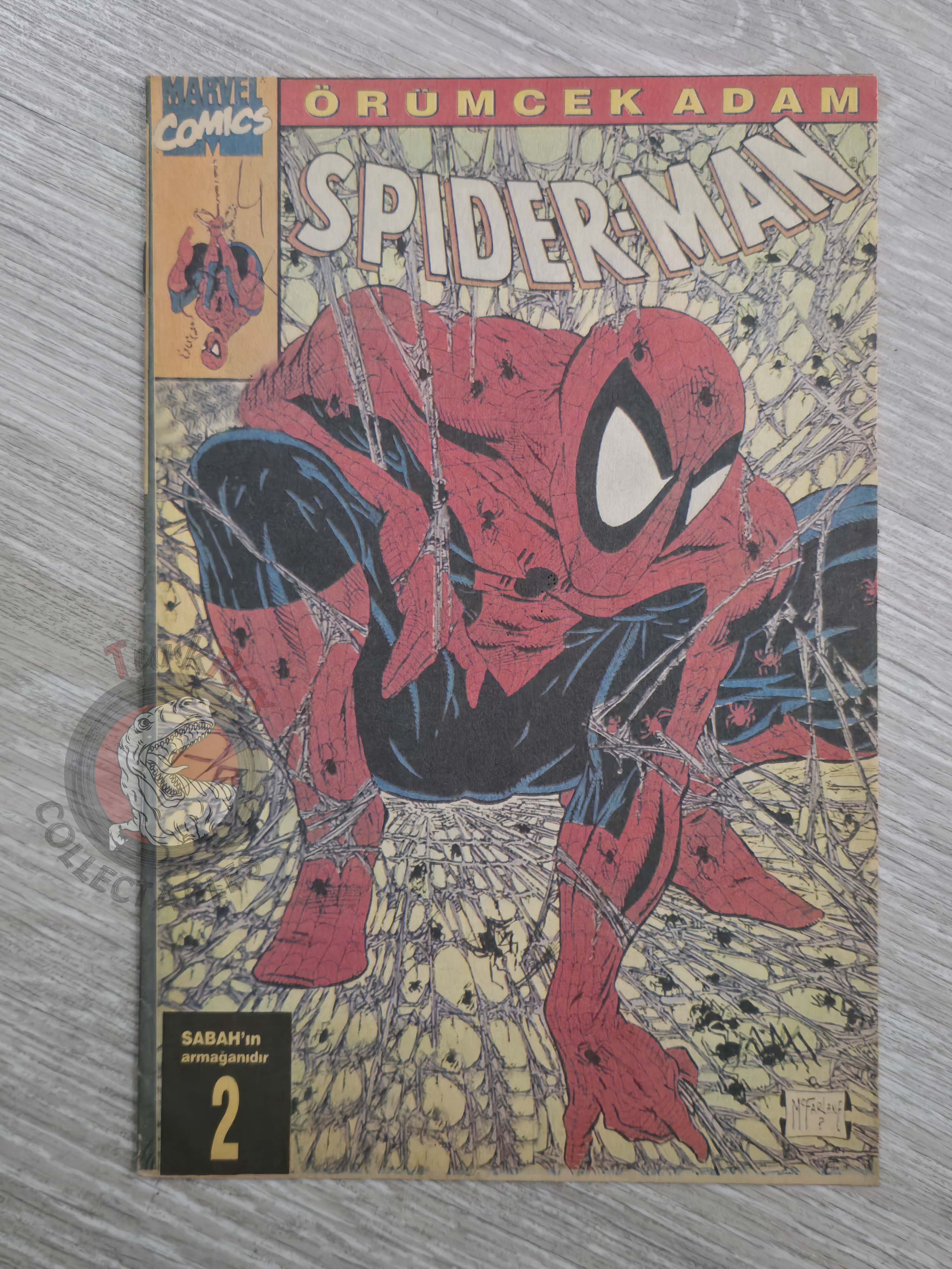 Spider-Man #2 1990s Turkish Comic Turkey Spider-Man #1 Todd McFarlane #26