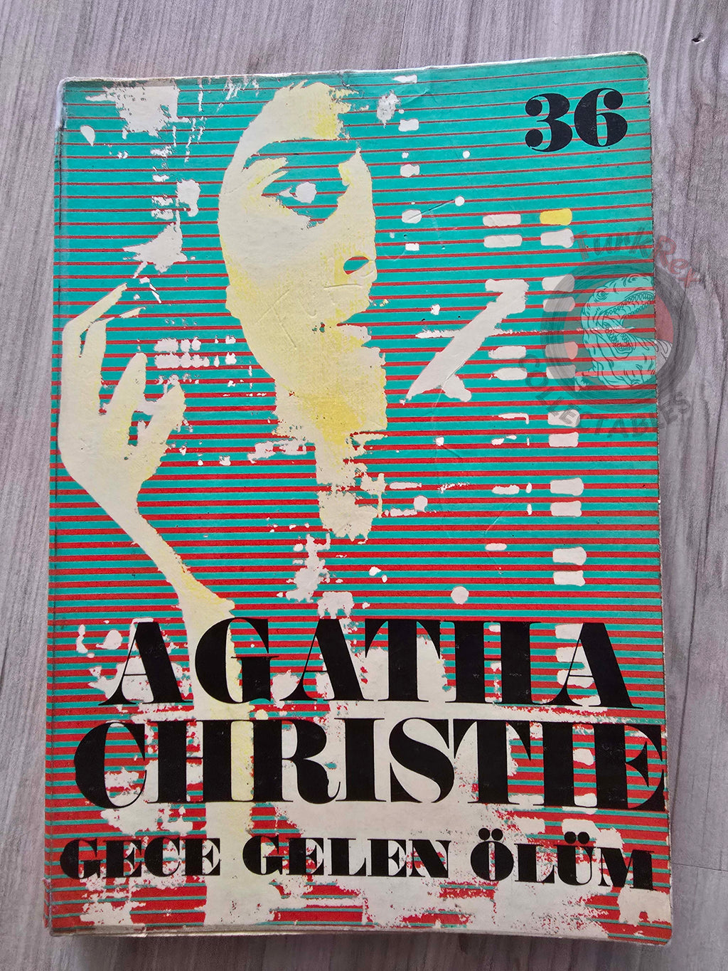 Agatha Christie – Murder in Mesopotamia 1970 Turkish Book Turkey