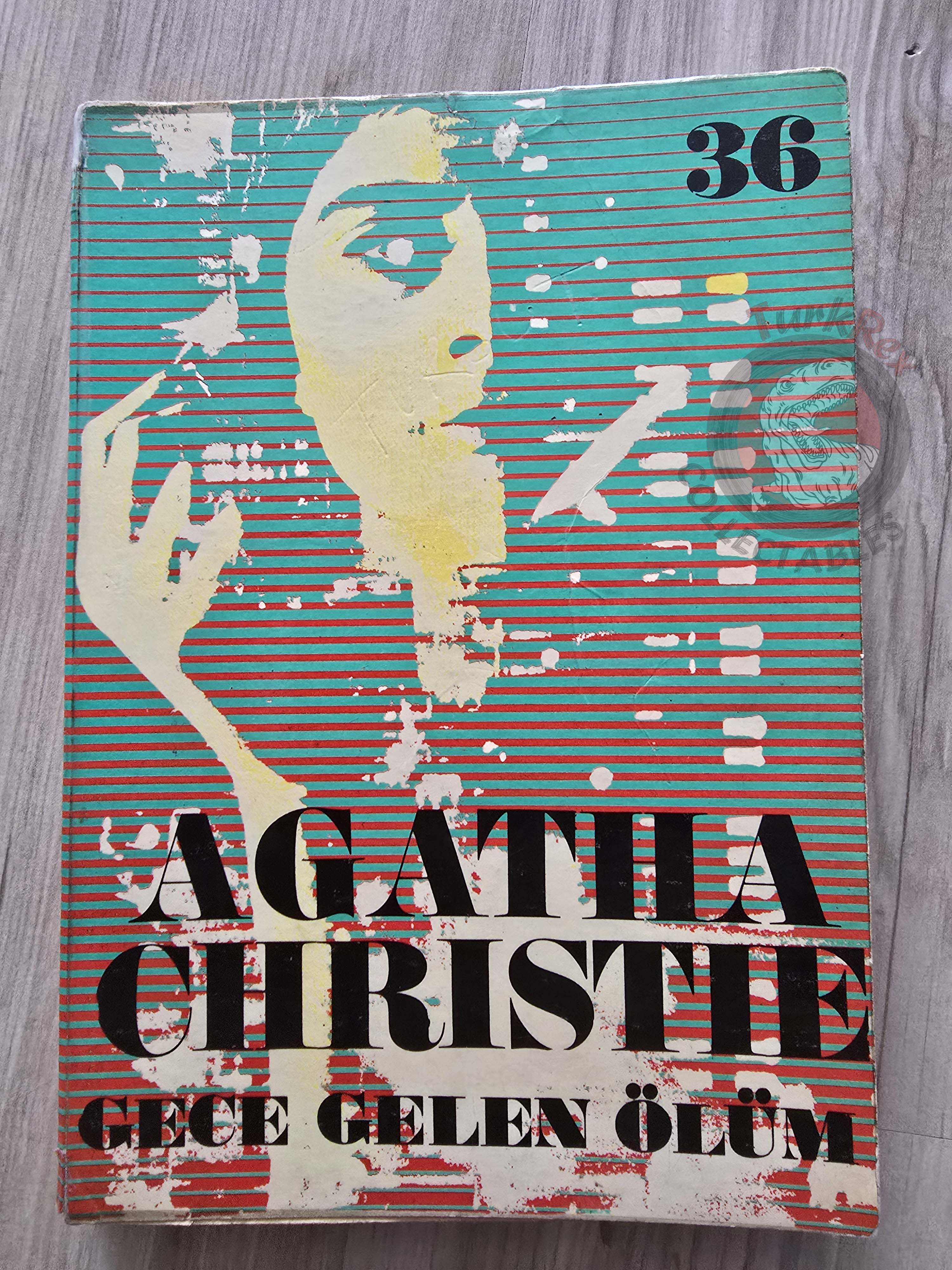 Agatha Christie – Murder in Mesopotamia 1970 Turkish Book Turkey