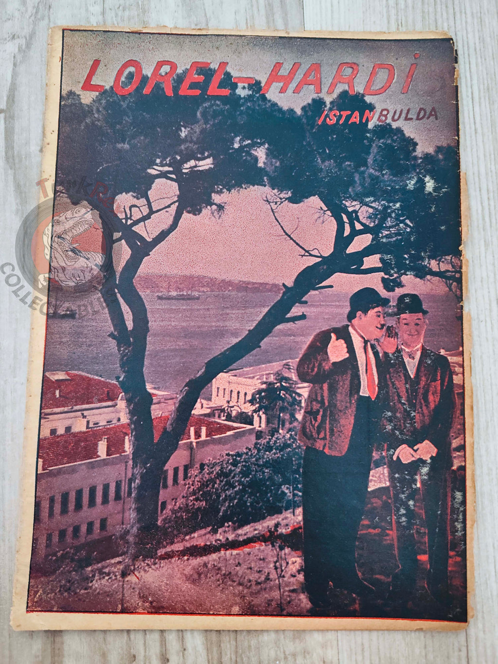 Laurel & Hardy in Istanbul 1939 1st Turkish Book Turkey