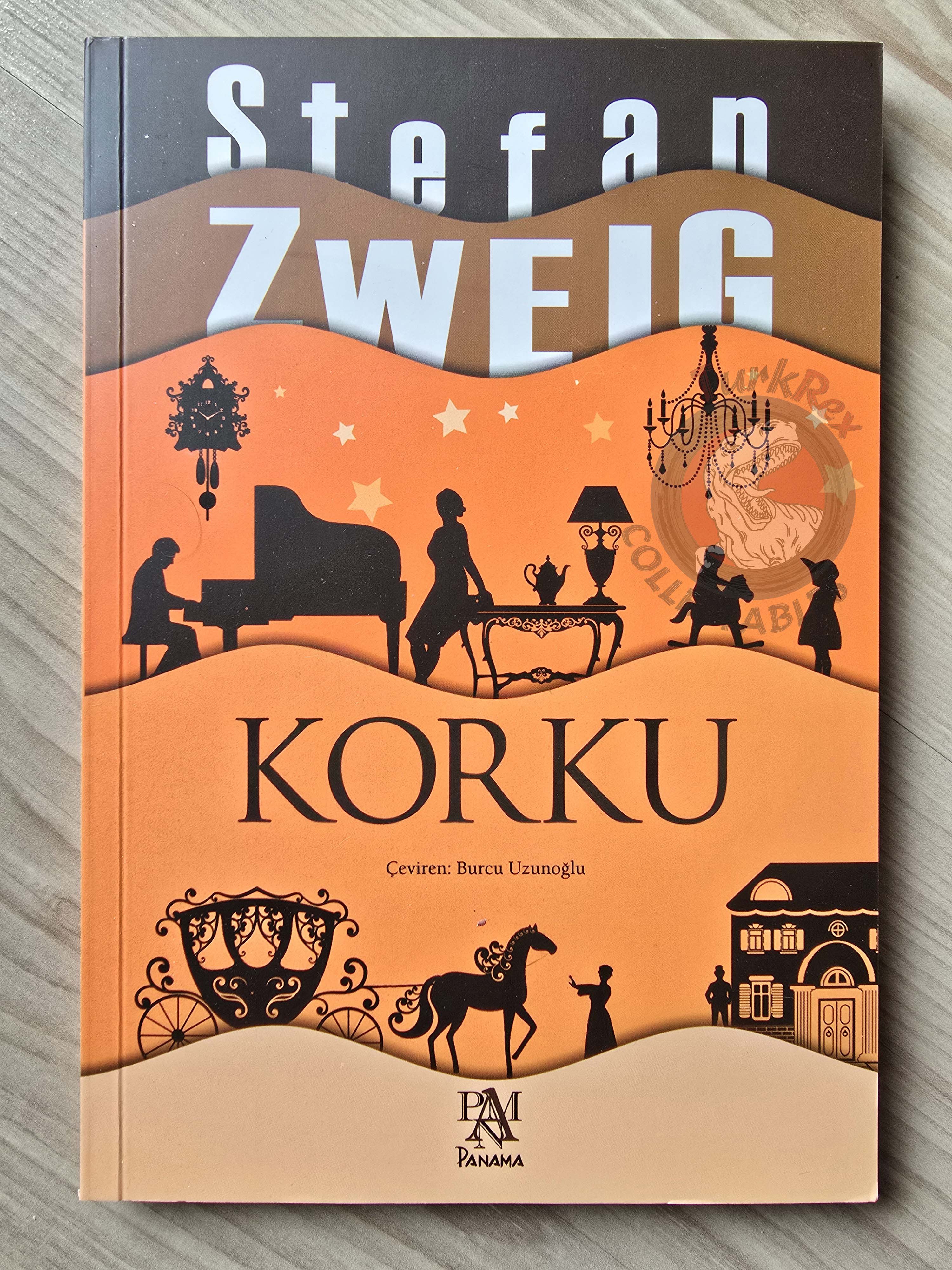 Stefan Zweig – Fear Turkish Book Turkey Angst
