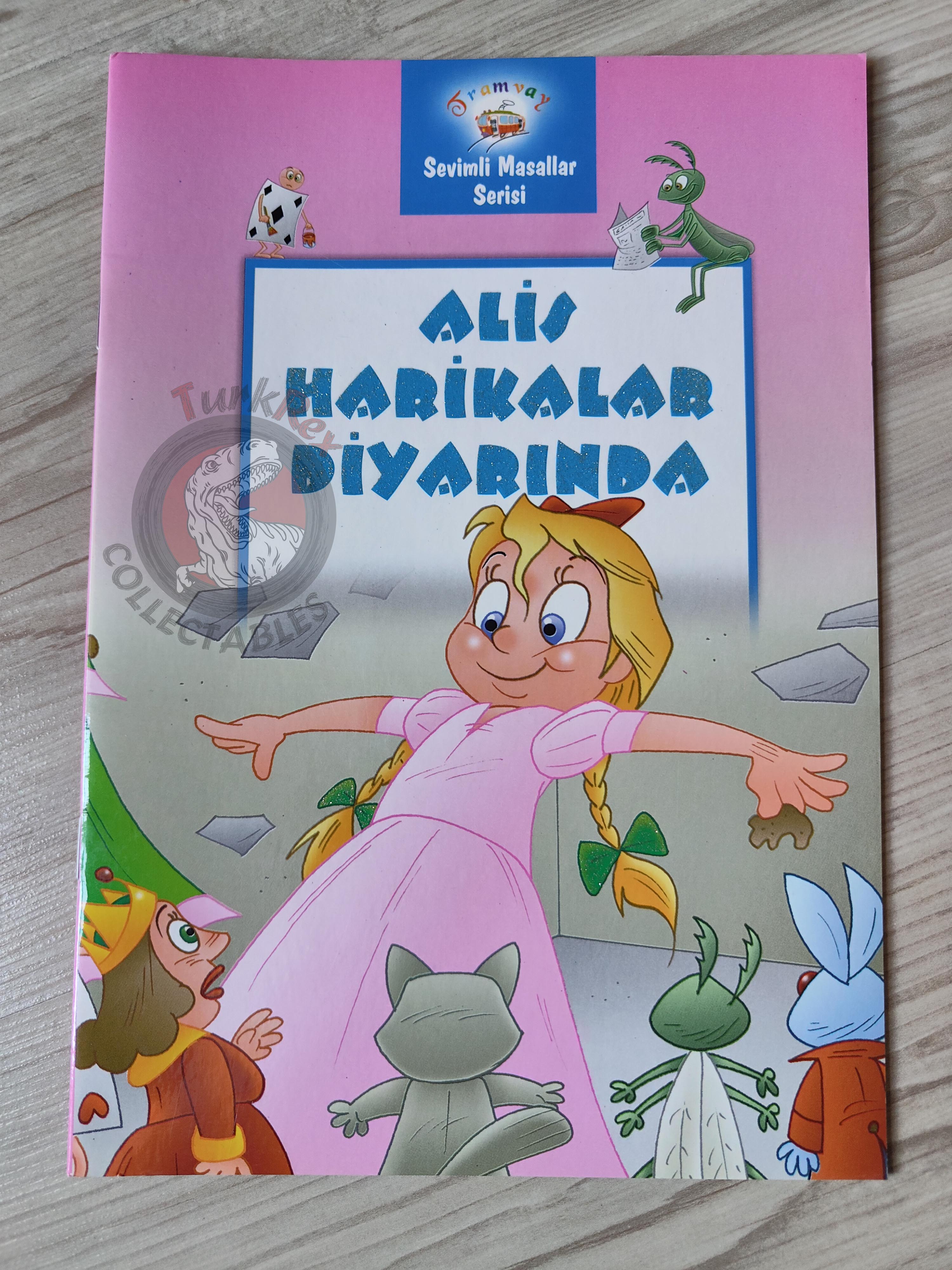 Lewis Carroll – Alice in Wonderland 2011 Turkish Book Turkey Illustrated 2
