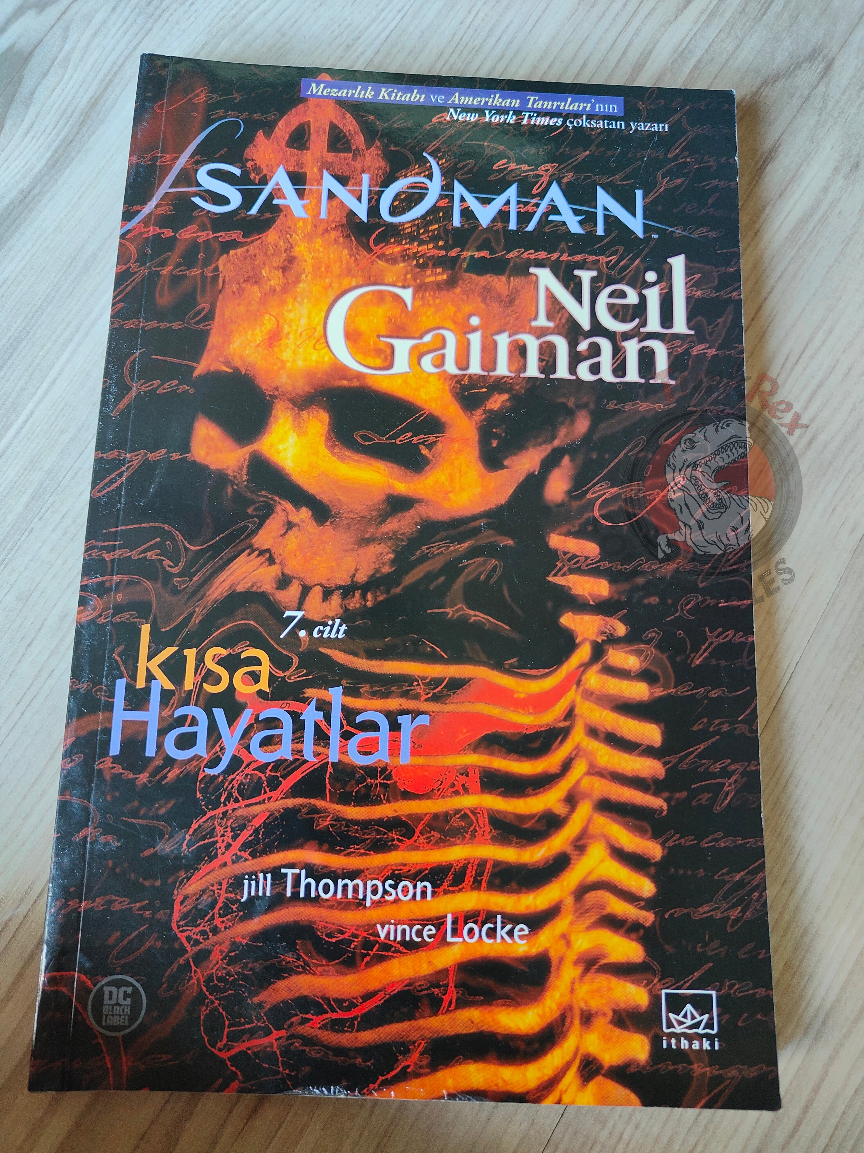 The Sandman Vol #7: Brief Lives Turkish Comic Turkey
