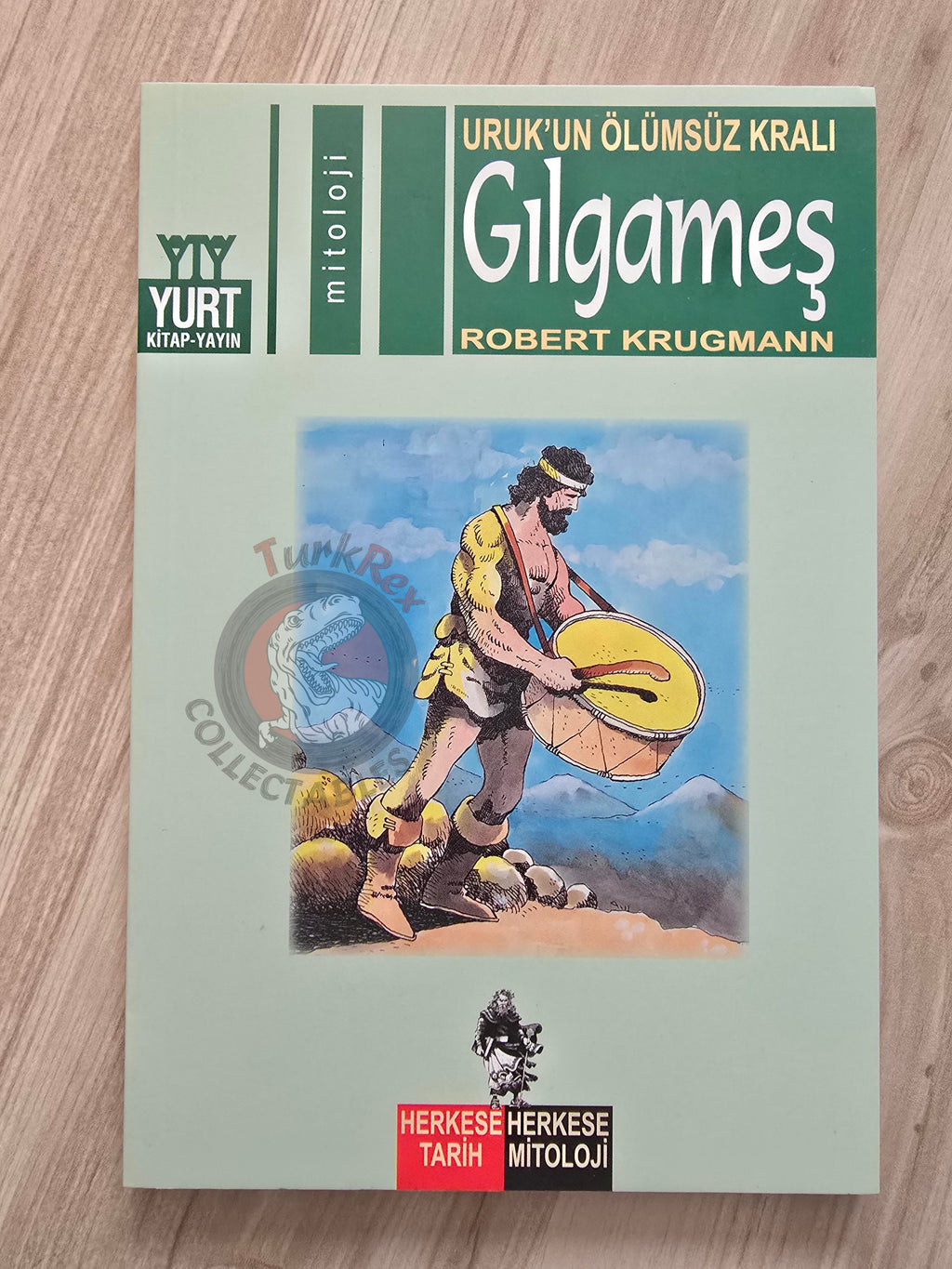 Gilgamesh – Robert Krugmann 2003 Turkish Book Turkey Illustrated by Turkish Artist