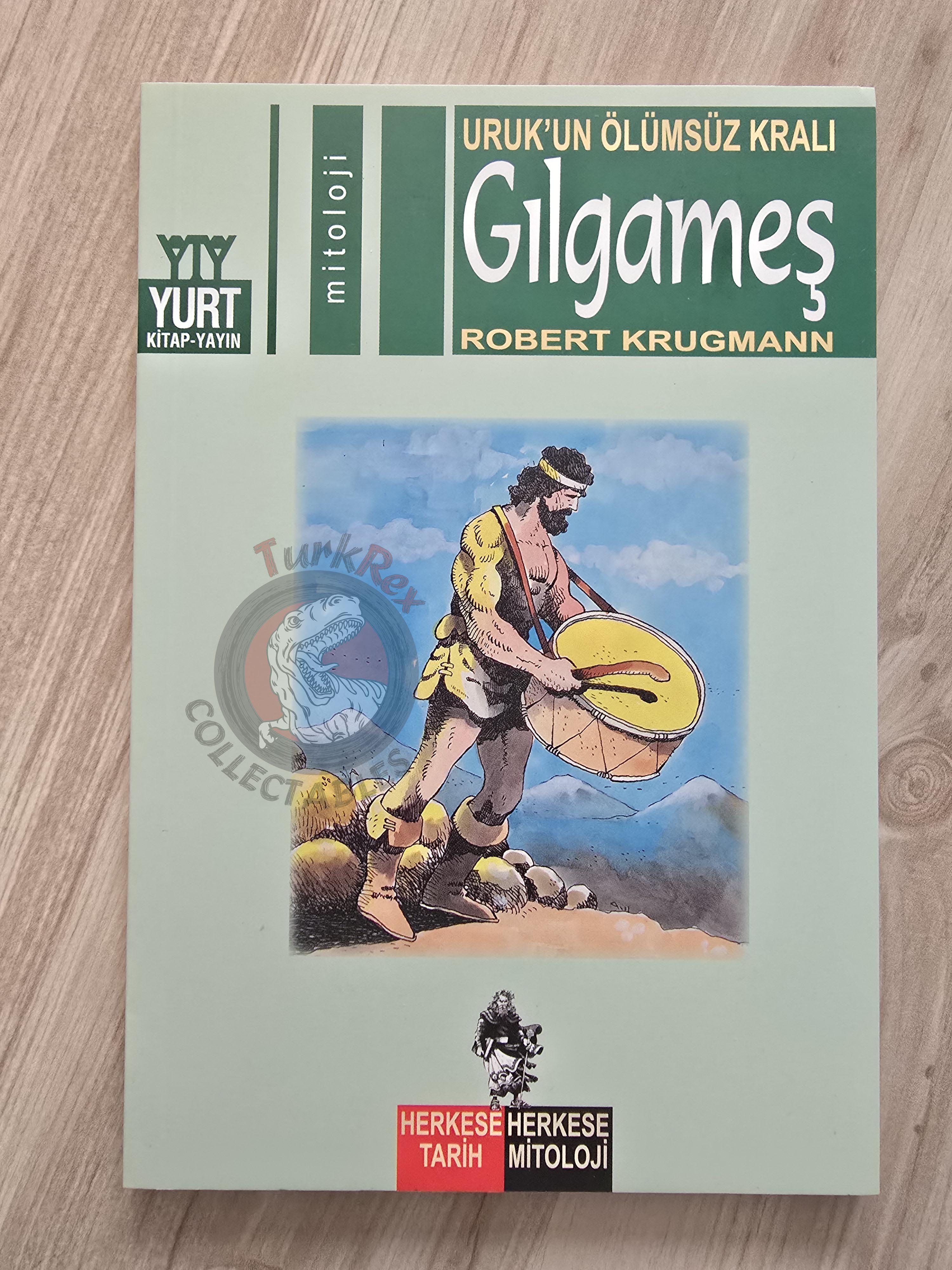 Gilgamesh – Robert Krugmann 2003 Turkish Book Turkey Illustrated by Turkish Artist