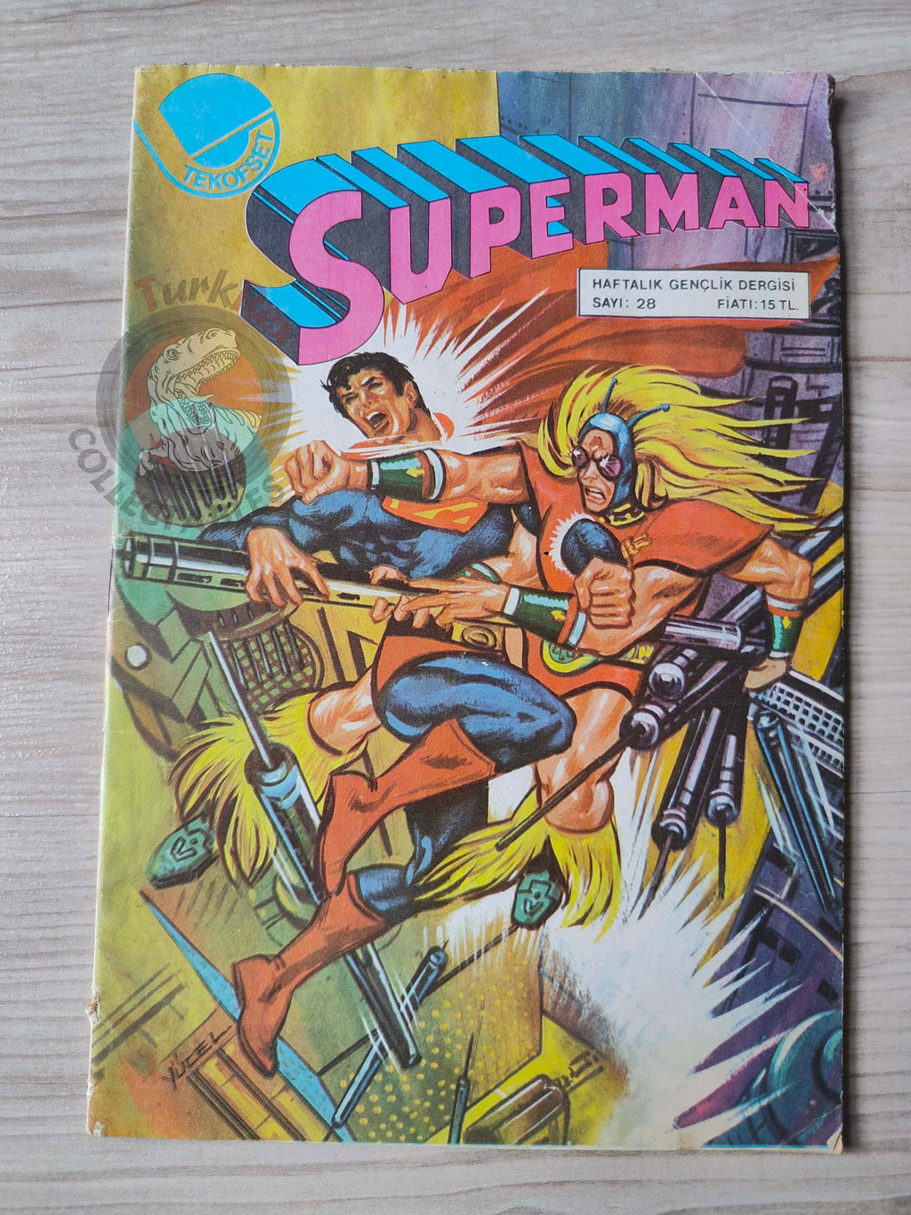 Superman #28 1980 Turkish Comic Turkey #347 Action Comics  #480 #481