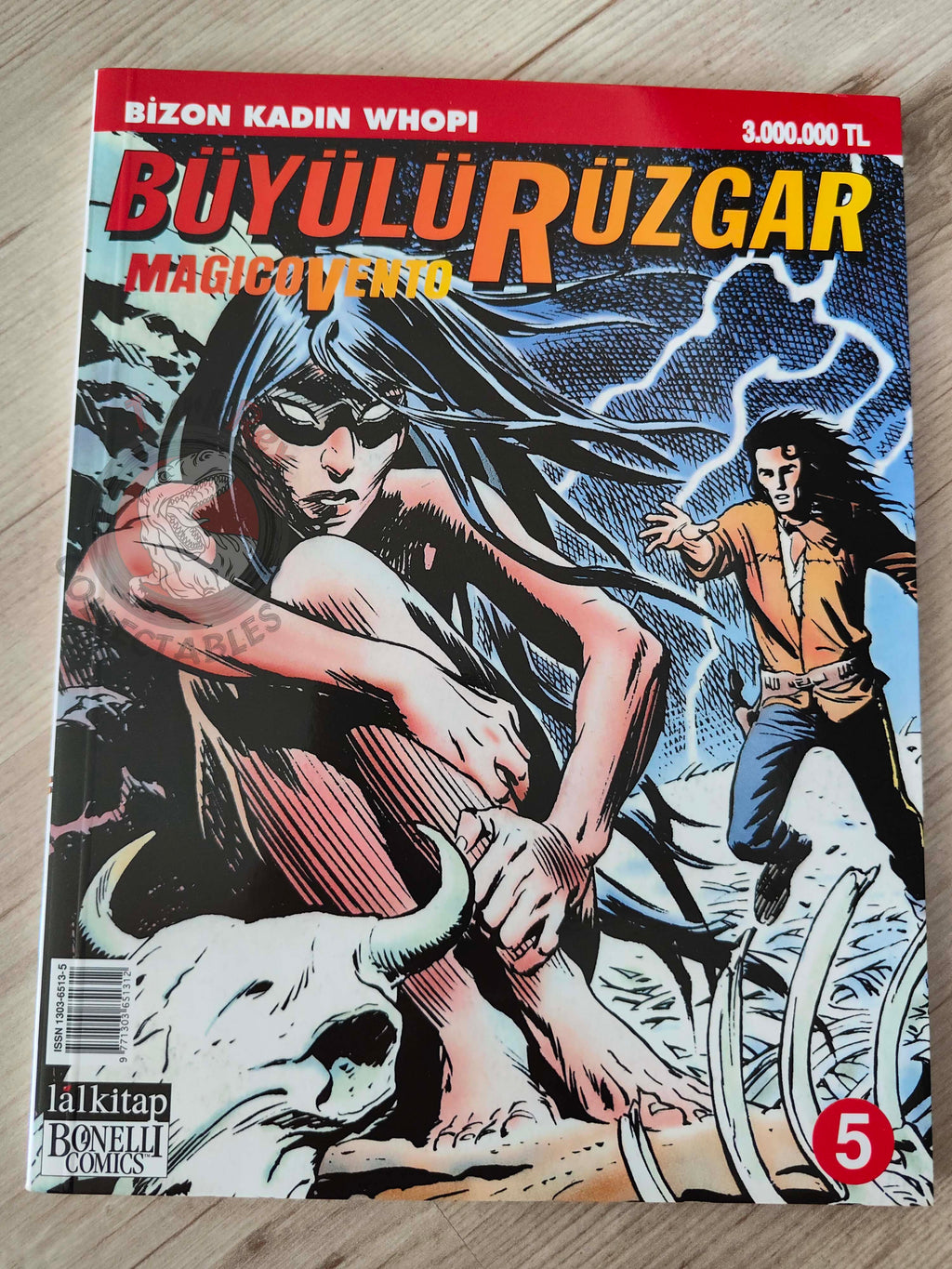 Magico Vento #5 Whopi 2003 Turkish Comic Turkey Bonelli