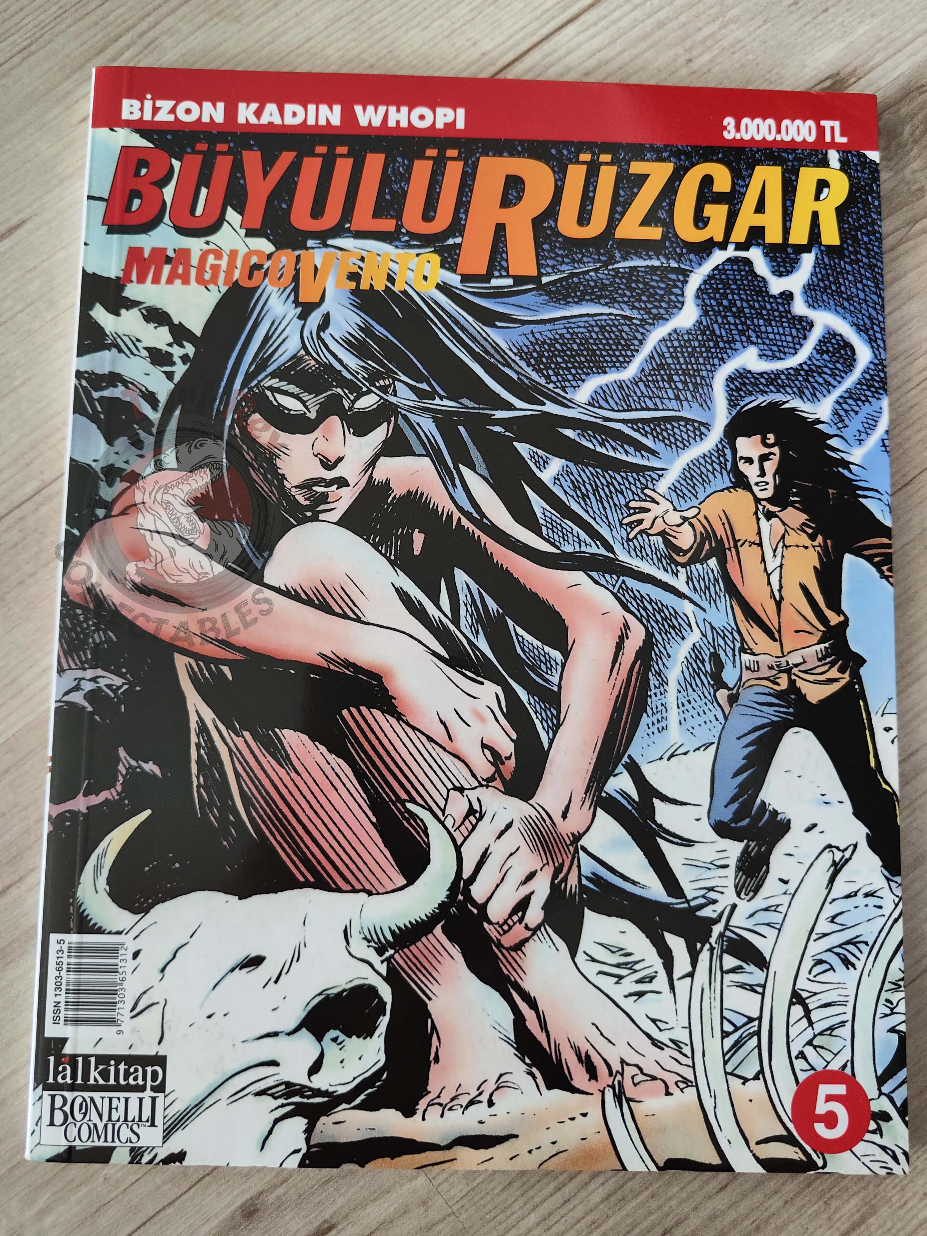 Magico Vento #5 Whopi 2003 Turkish Comic Turkey Bonelli