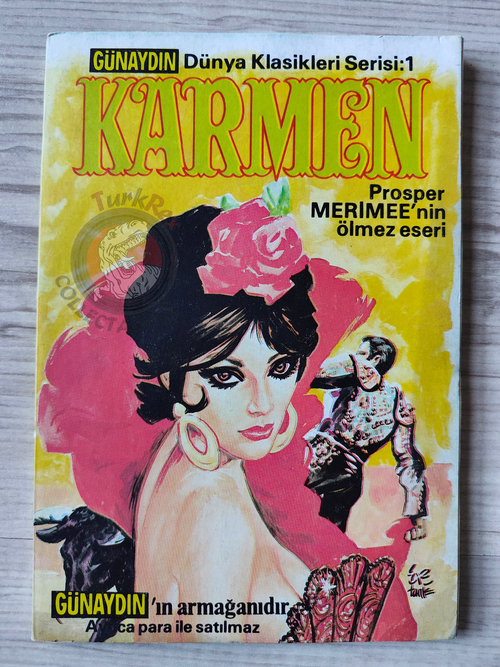 Carmen – Prosper Merimee Turkish Comic Turkey Classics Illustrated