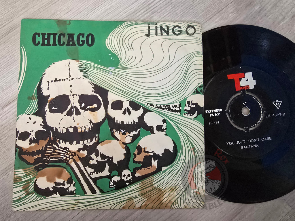 Santana – Jingo / You Just Don't Care 7" Iran Pressing Vinyl Iranian Edition 2