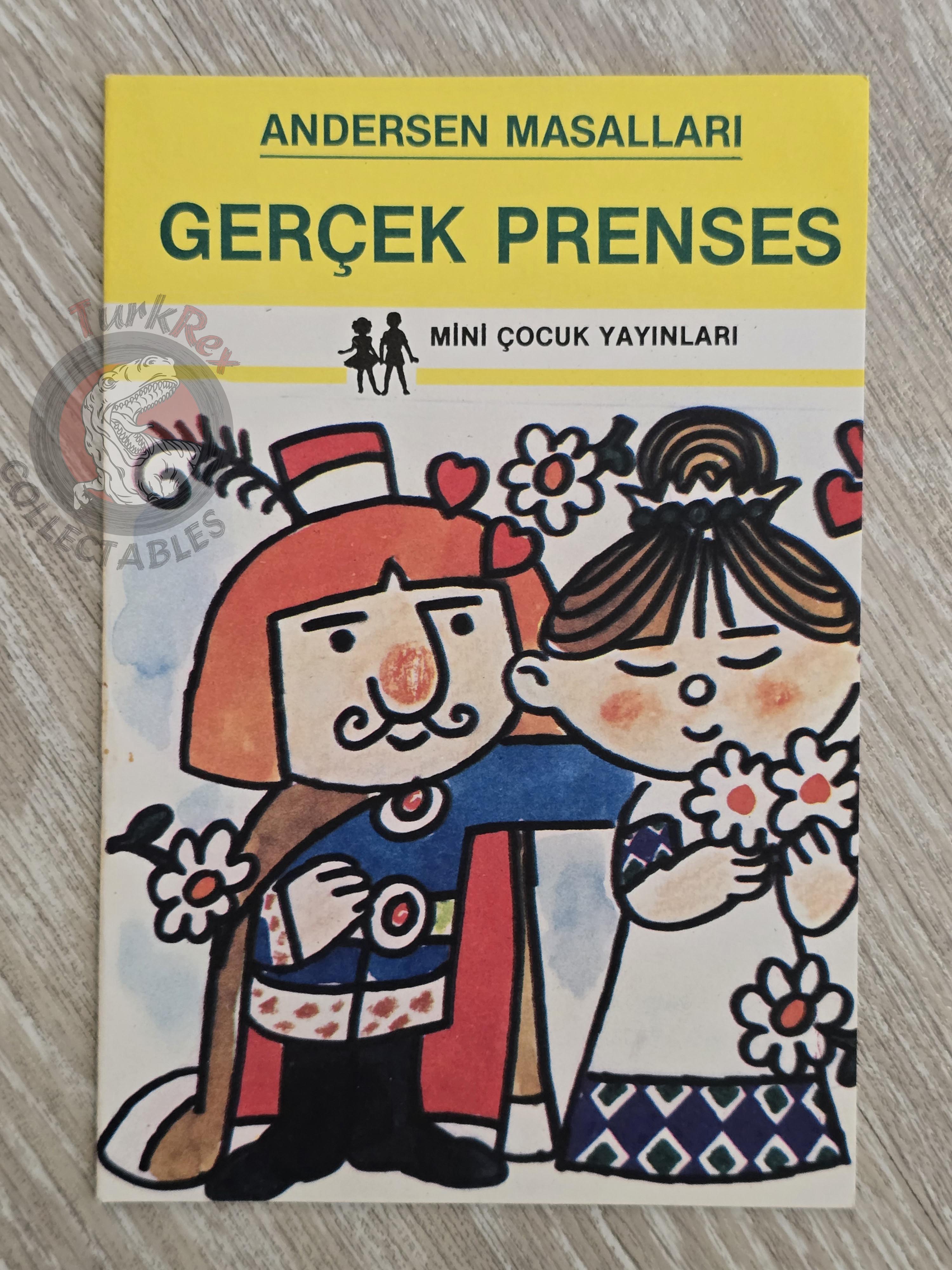 Hans Christian Andersen –  The Real Princess  1994 Turkish Book Turkey Illustrated