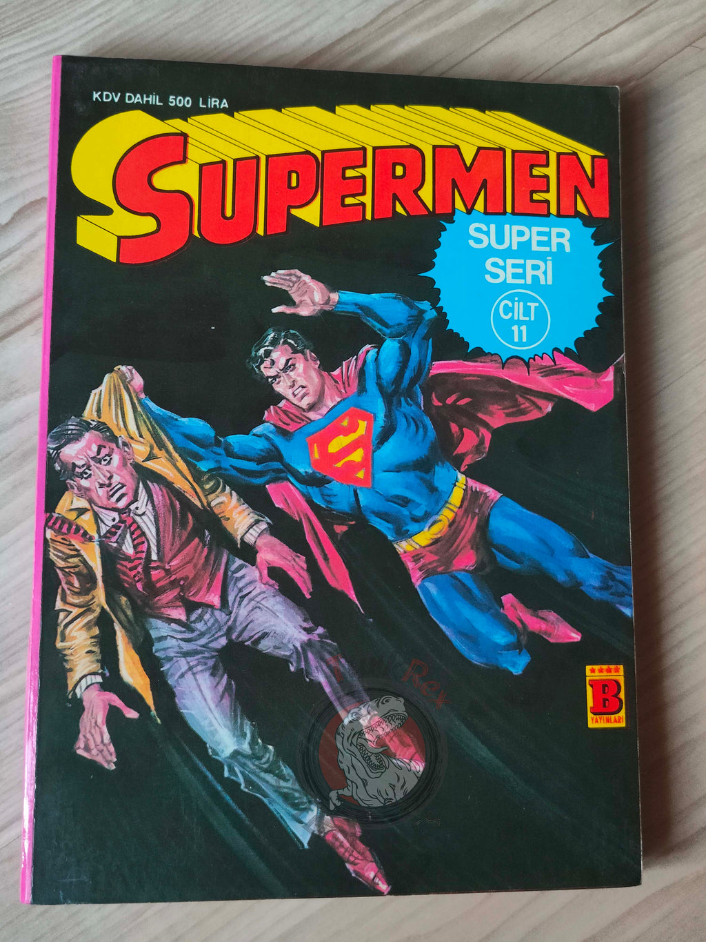 Superman Vol #11 1990 Turkish Comic Turkey #373 Batman Justice League of America