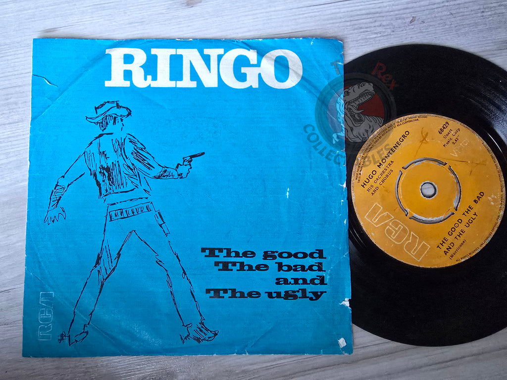 Hugo Montenegro – The Good, The Bad And The Ugly 7" Turkish Pressing Vinyl Turkey Edition
