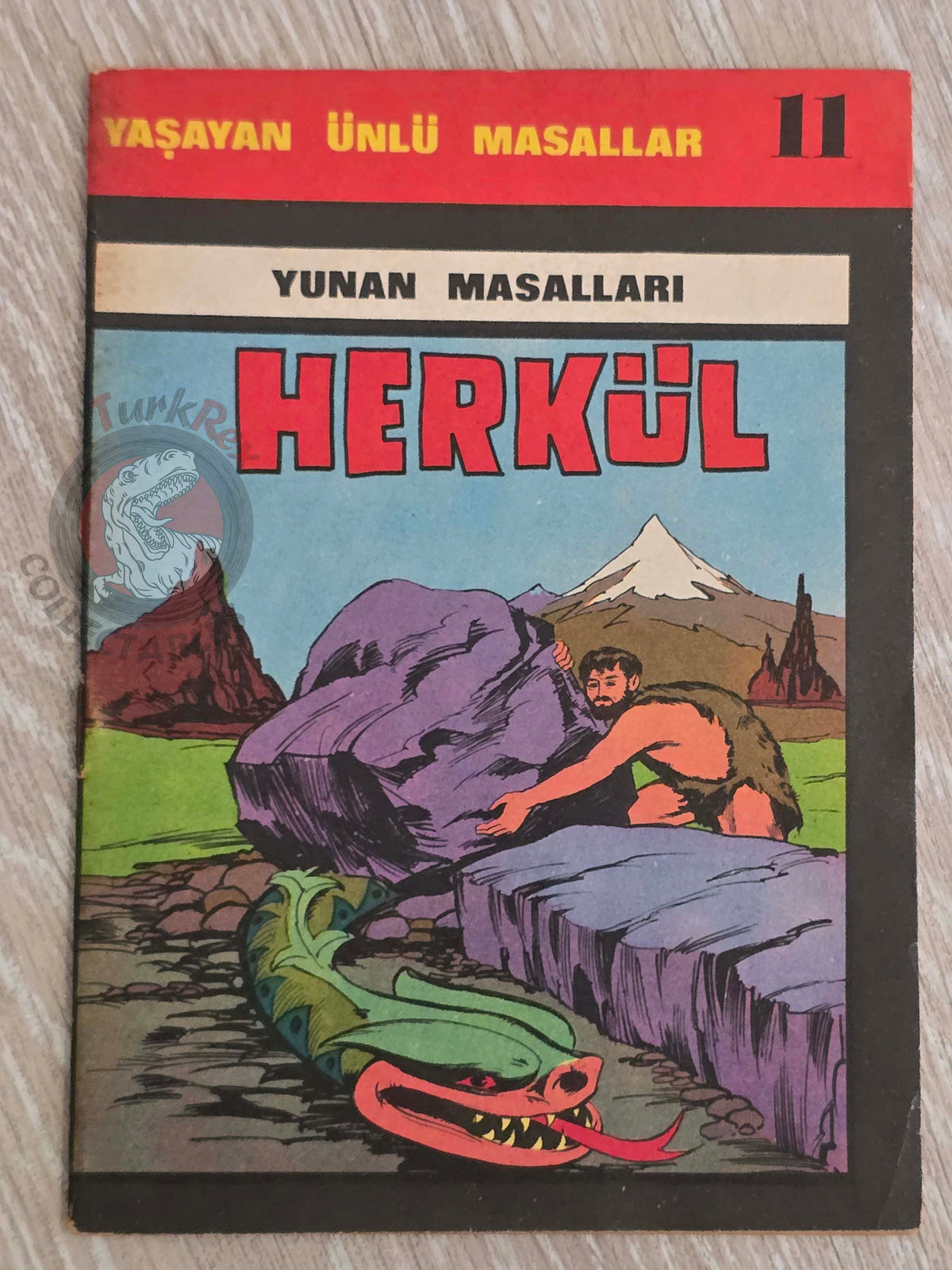 Hercules – Greek Tales 1977 Turkish Book Turkey Illustrated