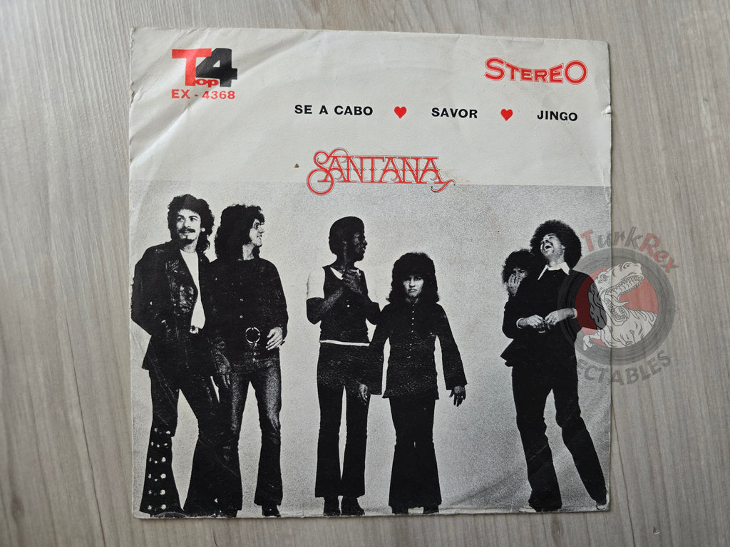 Santana – Se A Cabo / Savor 7" Iran Pressing Cover Only Iranian Edition