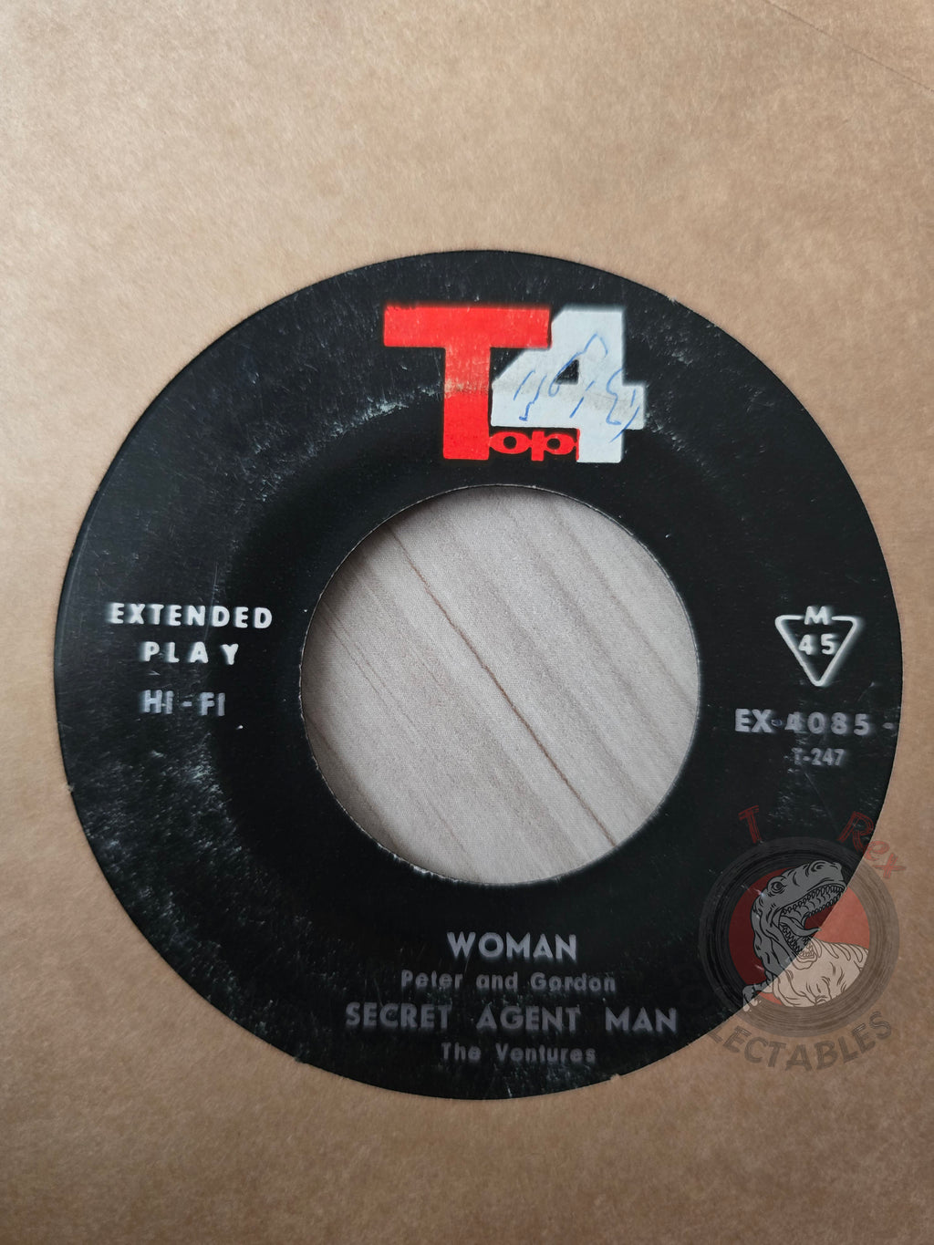 The Ventures / Peter And Gordon / Burt Bacharach / Dusty Springfield 7" Iran Pressing Vinyl Iranian Edition