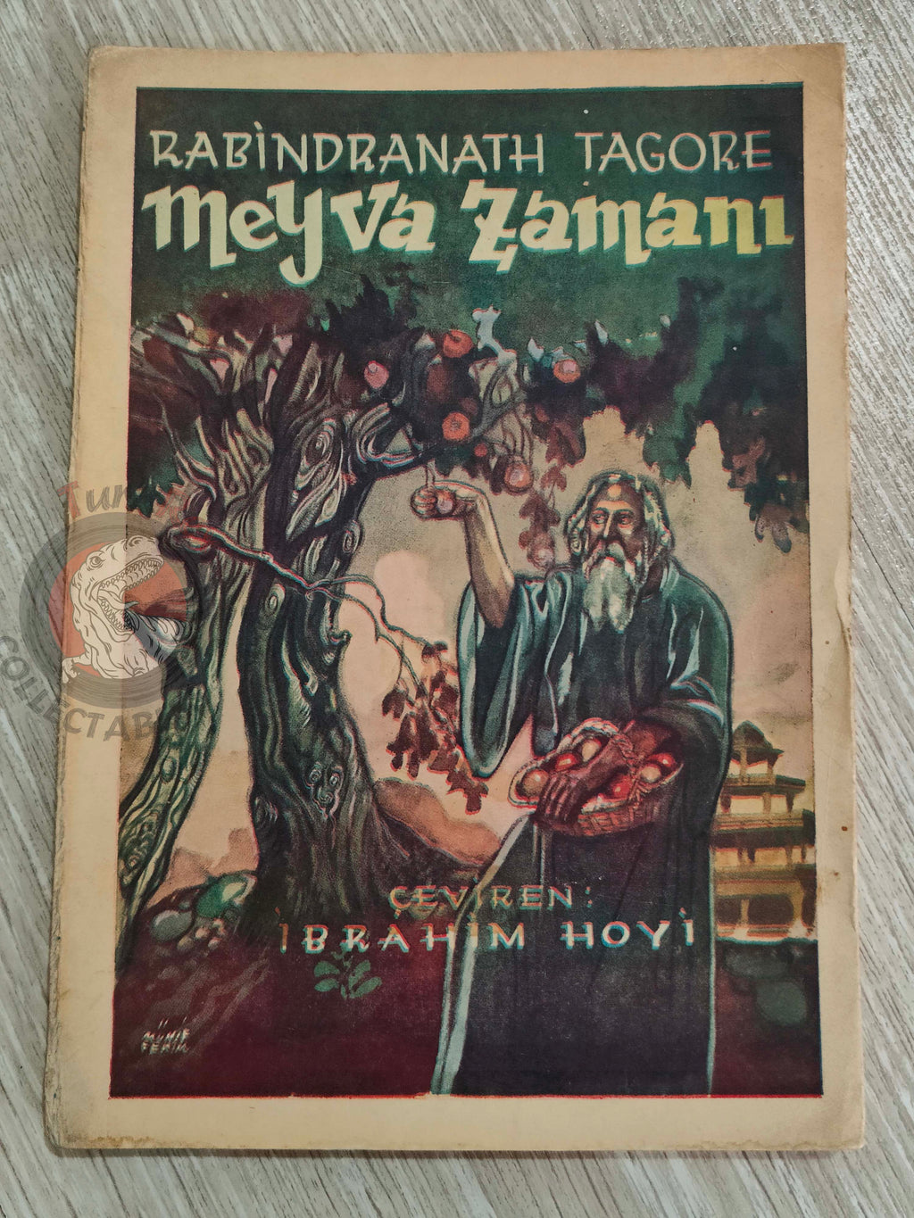 Rabindranath Tagore – Fruit Gathering 1944 Turkish Book Turkey