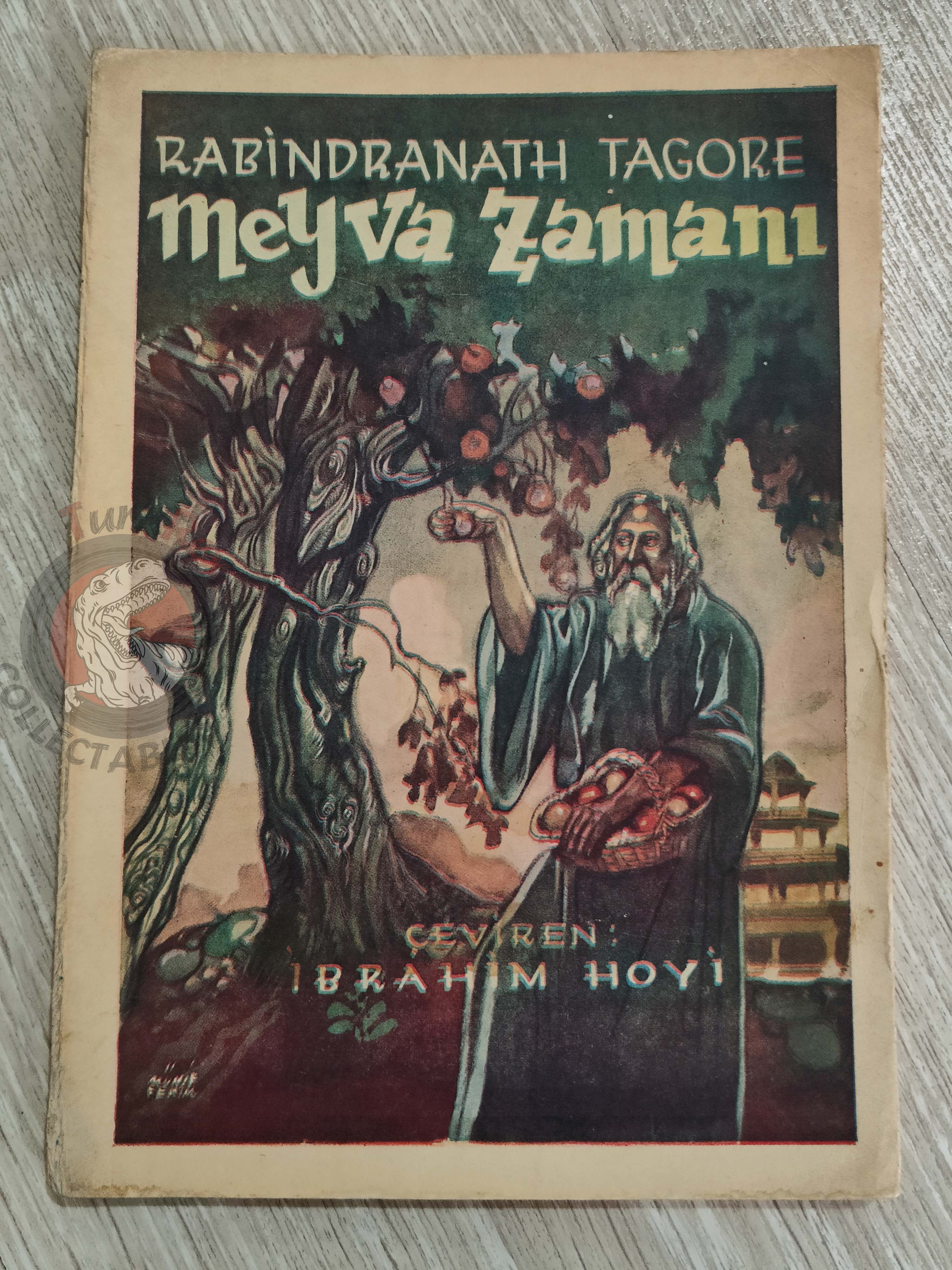Rabindranath Tagore – Fruit Gathering 1944 Turkish Book Turkey