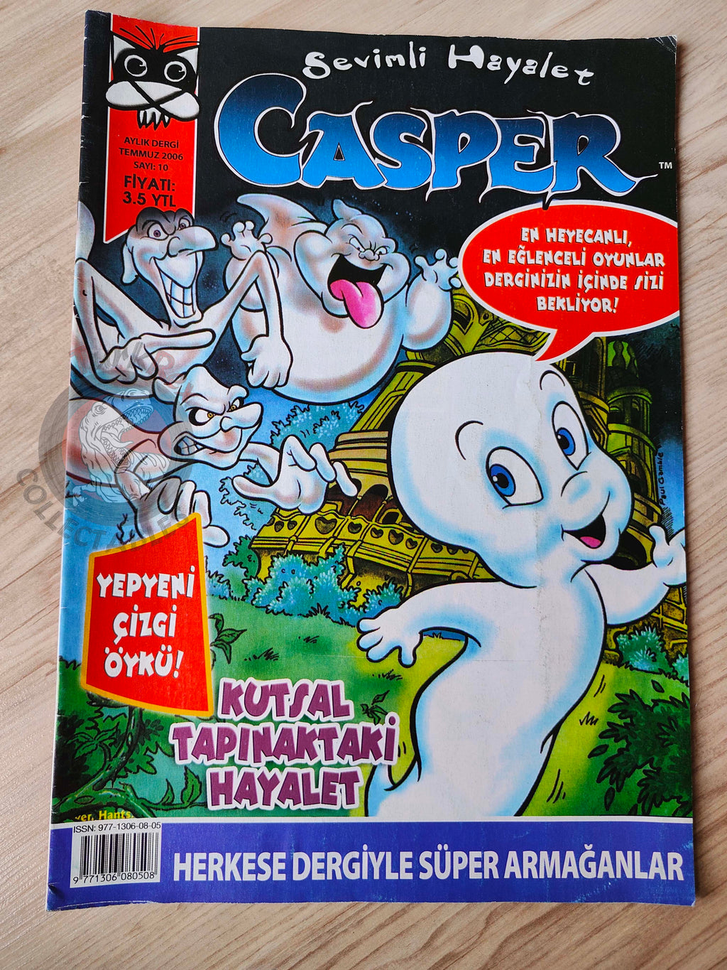 Casper the Friendly Ghost Magazine – Issue #10 2006 Turkish Comic Turkey