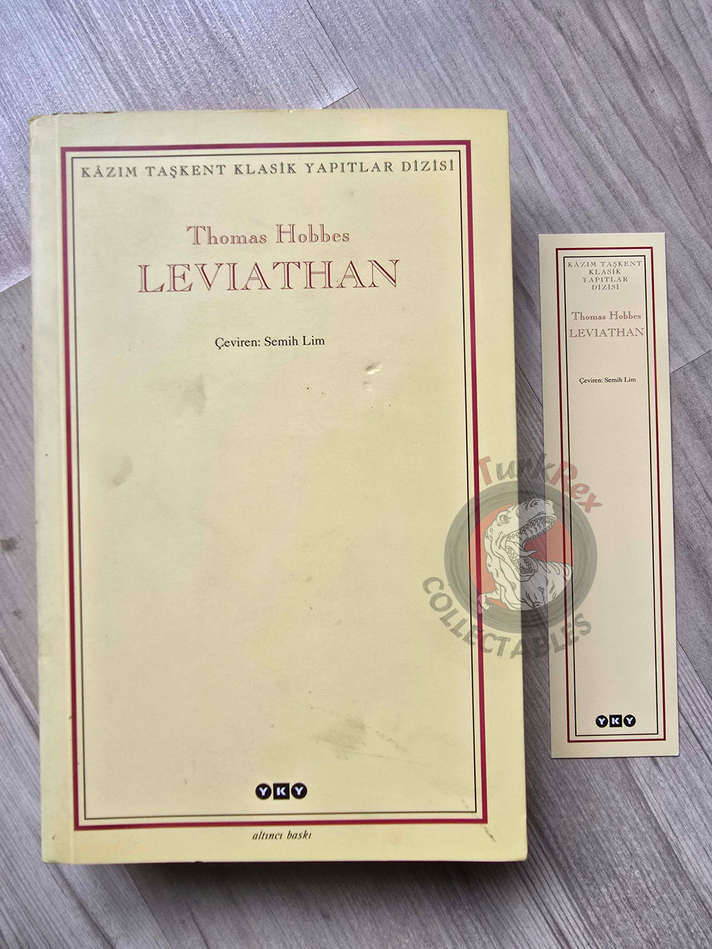 Thomas Hobbes – Leviathan 2007 Turkish Book Turkey