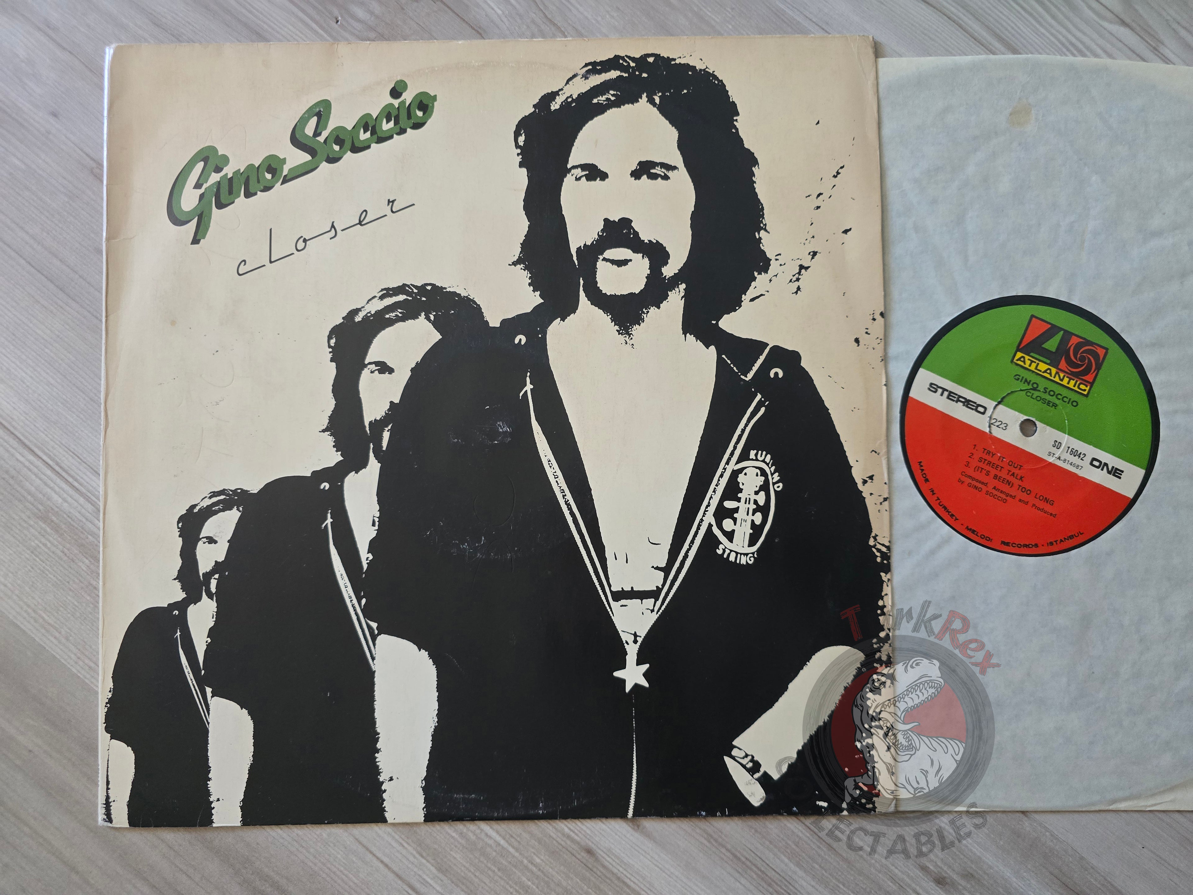 Gino Soccio – Closer Turkish Pressing Vinyl Turkey Edition