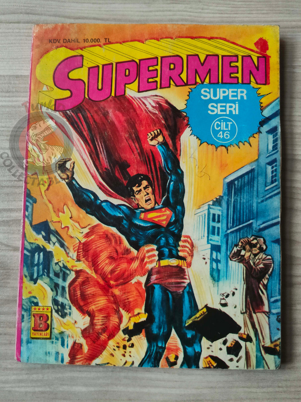 Superman Vol #46 1993 Turkish Comic Turkey Action Comics #652 Adventures of #465