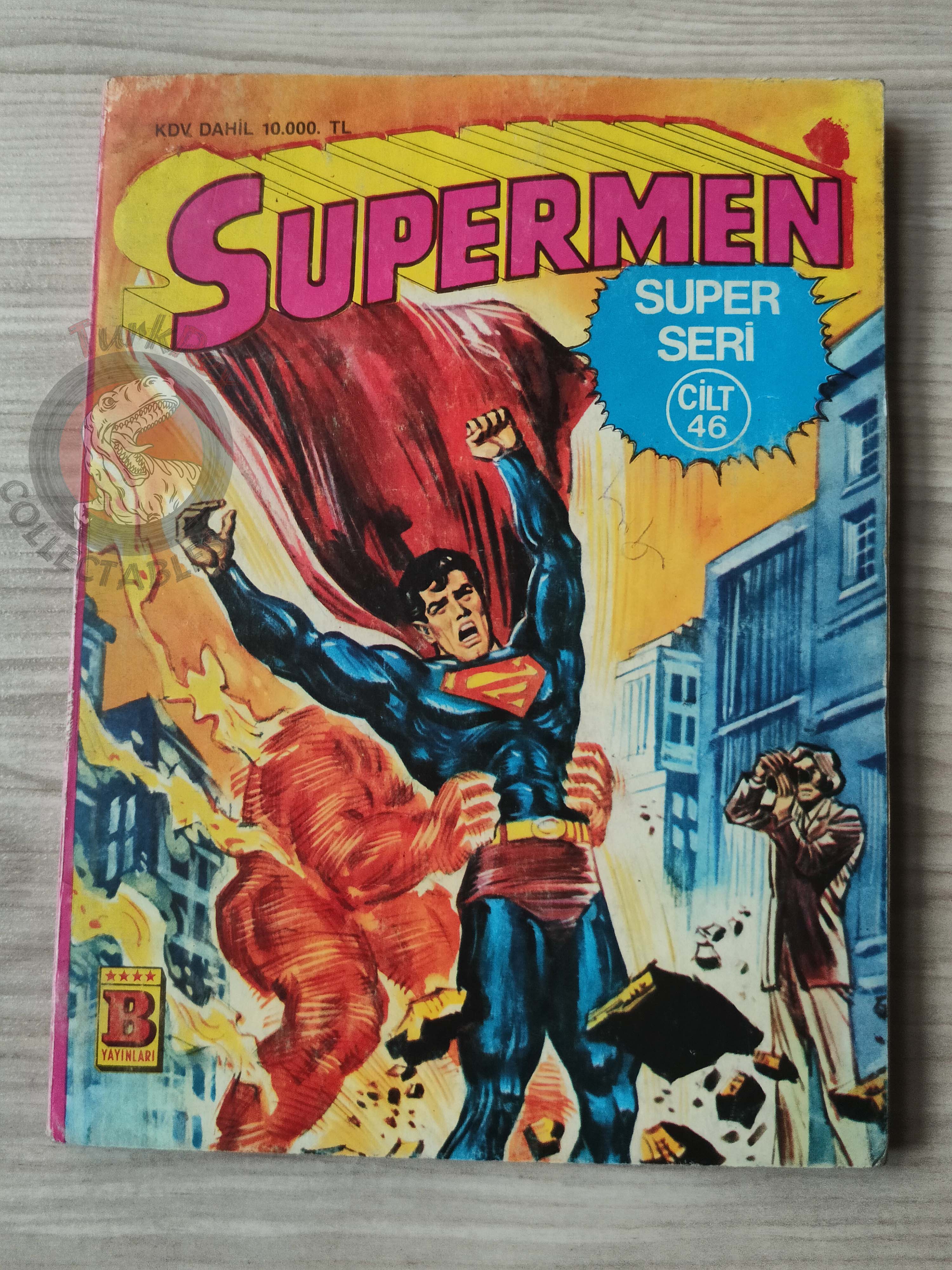 Superman Vol #46 1993 Turkish Comic Turkey Action Comics #652 Adventures of #465