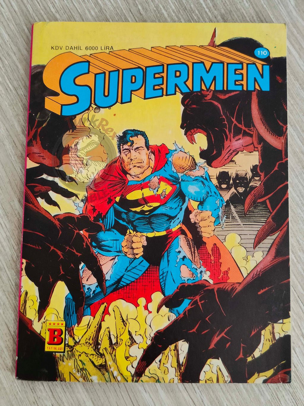 Superman #110 1993 Turkish Comic Turkey Action Comics #680 #517 #525 #526 #527