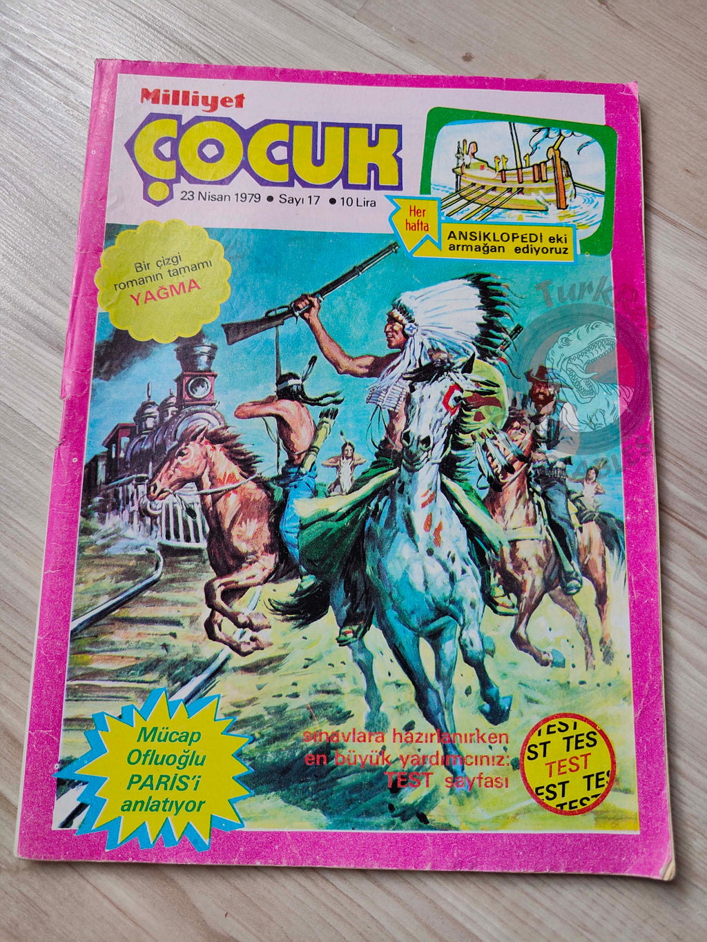 Milliyet Çocuk #17 1979 Turkish Comic Turkey Joyas Literarias Juveniles #87 Karl May