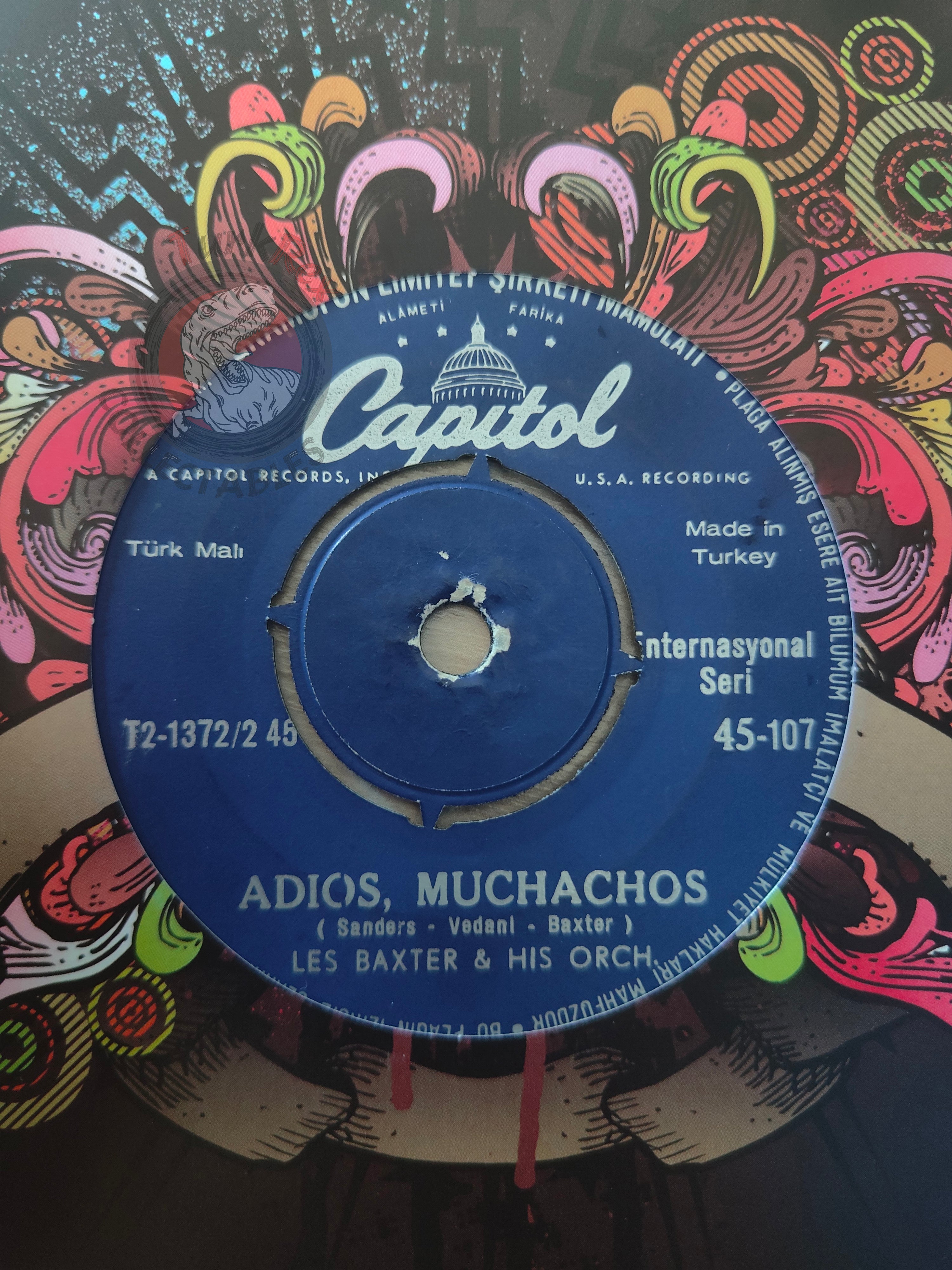 Les Baxter & His Orchestra – La Cumparsita 7" Turkish Pressing Vinyl Turkey Edition